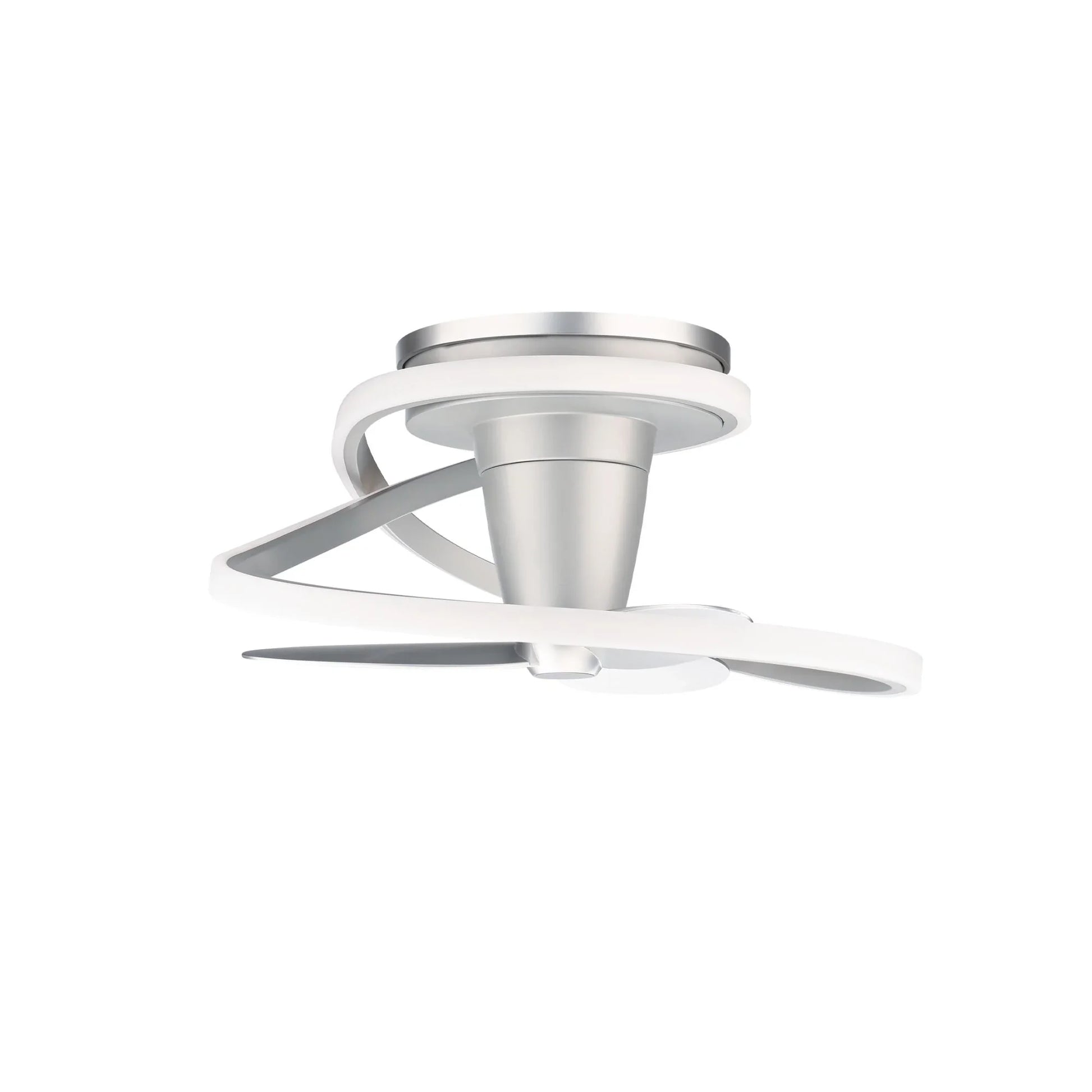 Modern Forms - Veloce 28" Smart Modern Fandelier, Titanium | Bees Lighting