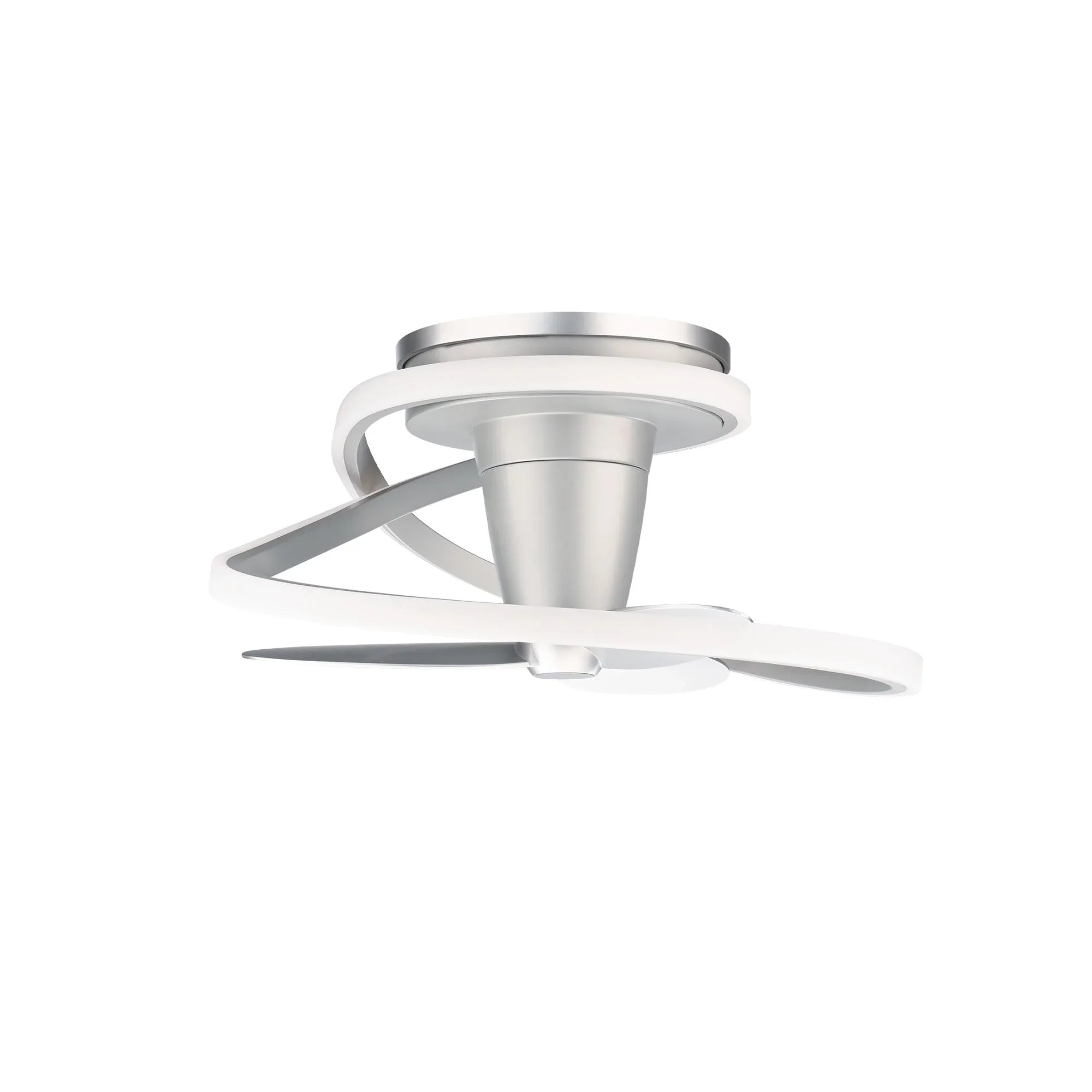 Modern Forms - Veloce 28" Smart Modern Fandelier, Titanium | Bees Lighting