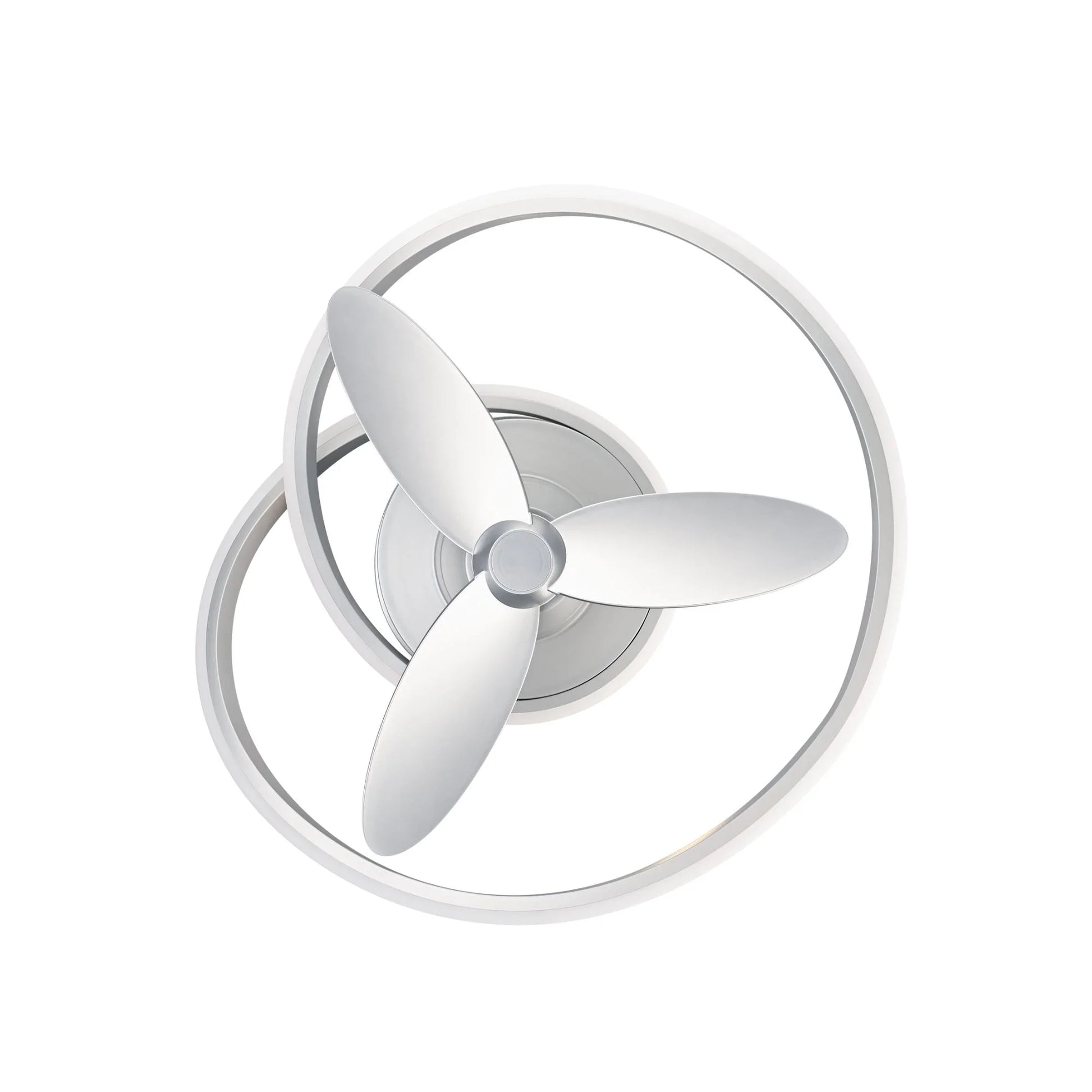 Modern Forms - Veloce 28" Smart Modern Fandelier, Titanium | Bees Lighting