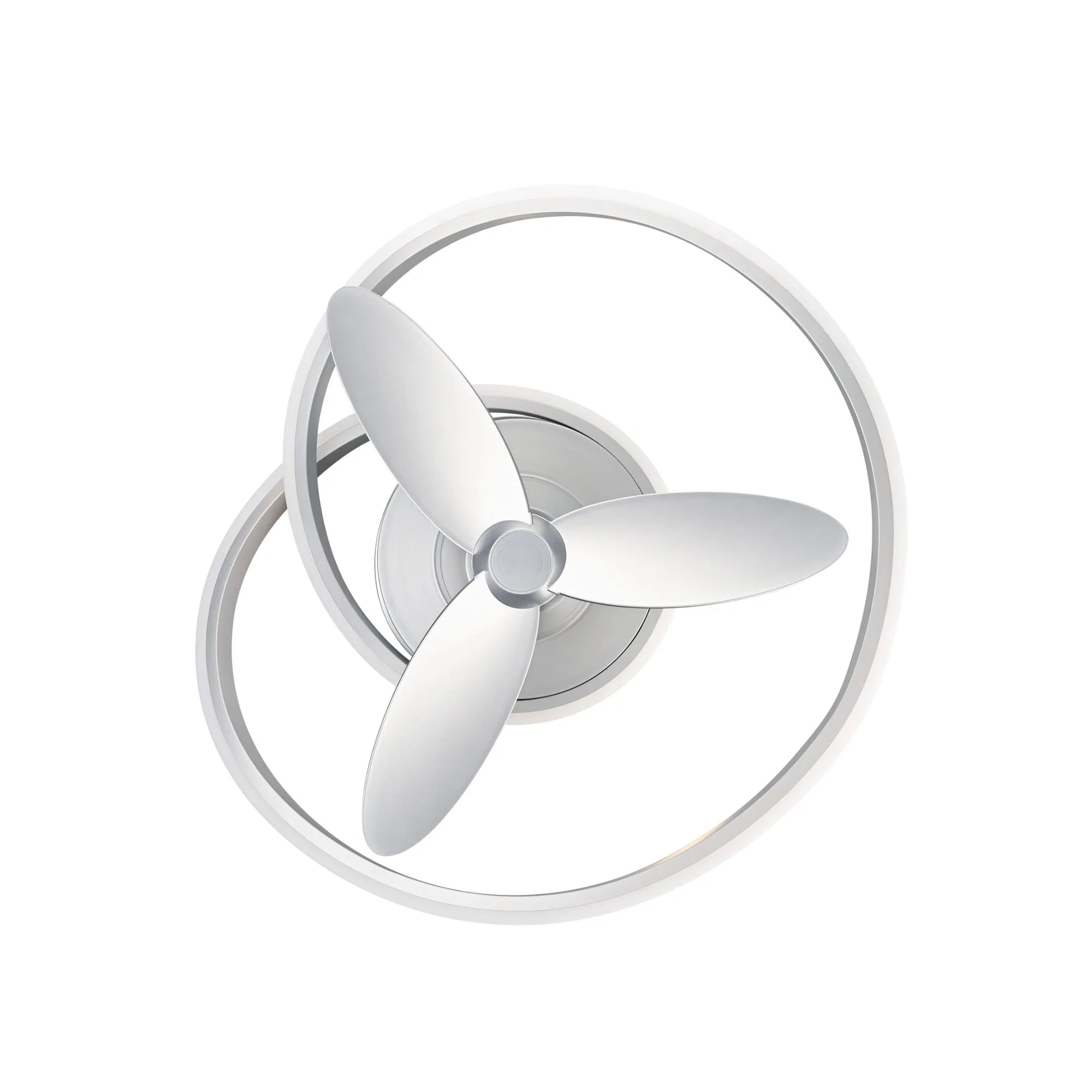 Modern Forms - Veloce 28" Smart Modern Fandelier, Titanium | Bees Lighting