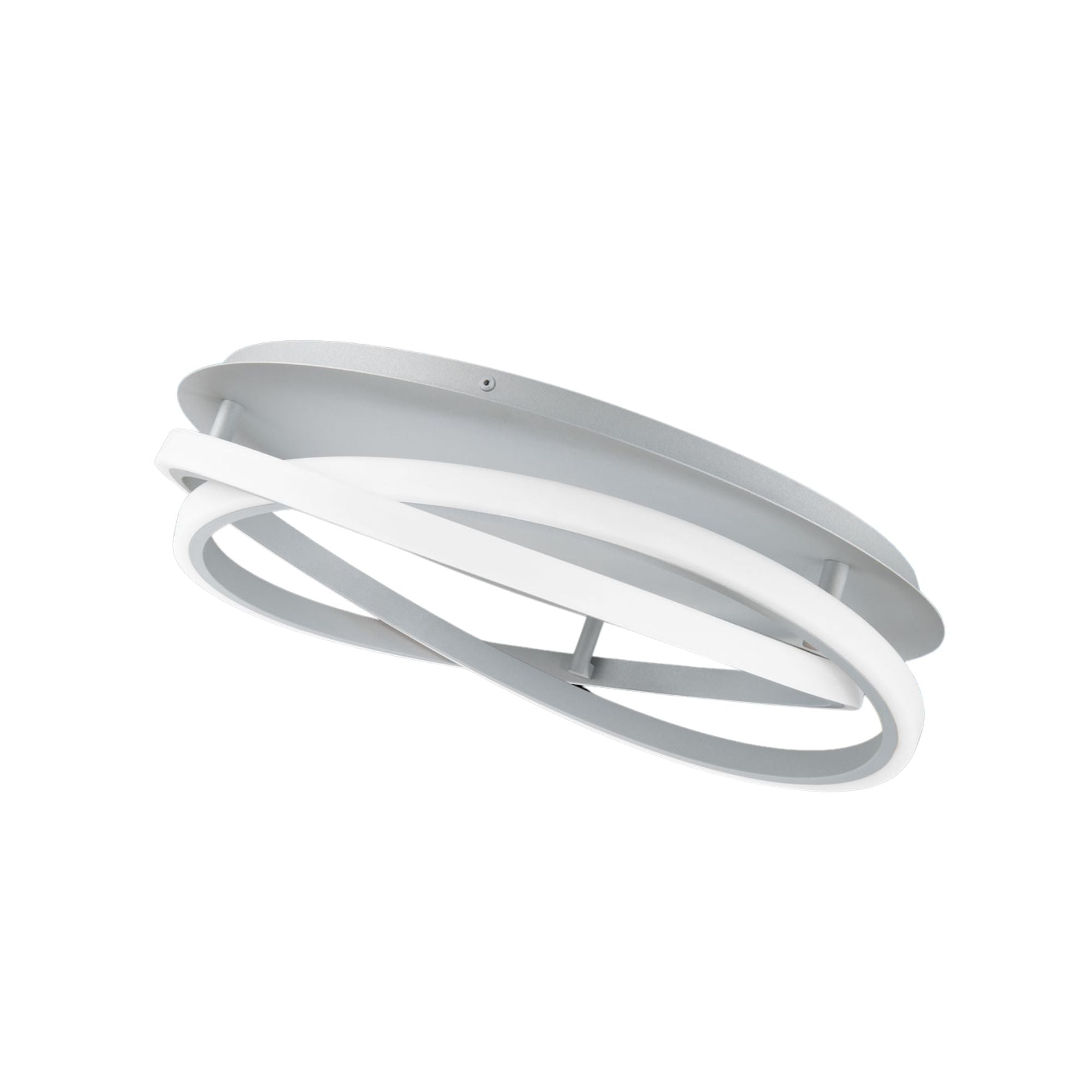 Veloce 18" LED Flush Mount, Titanium Finish