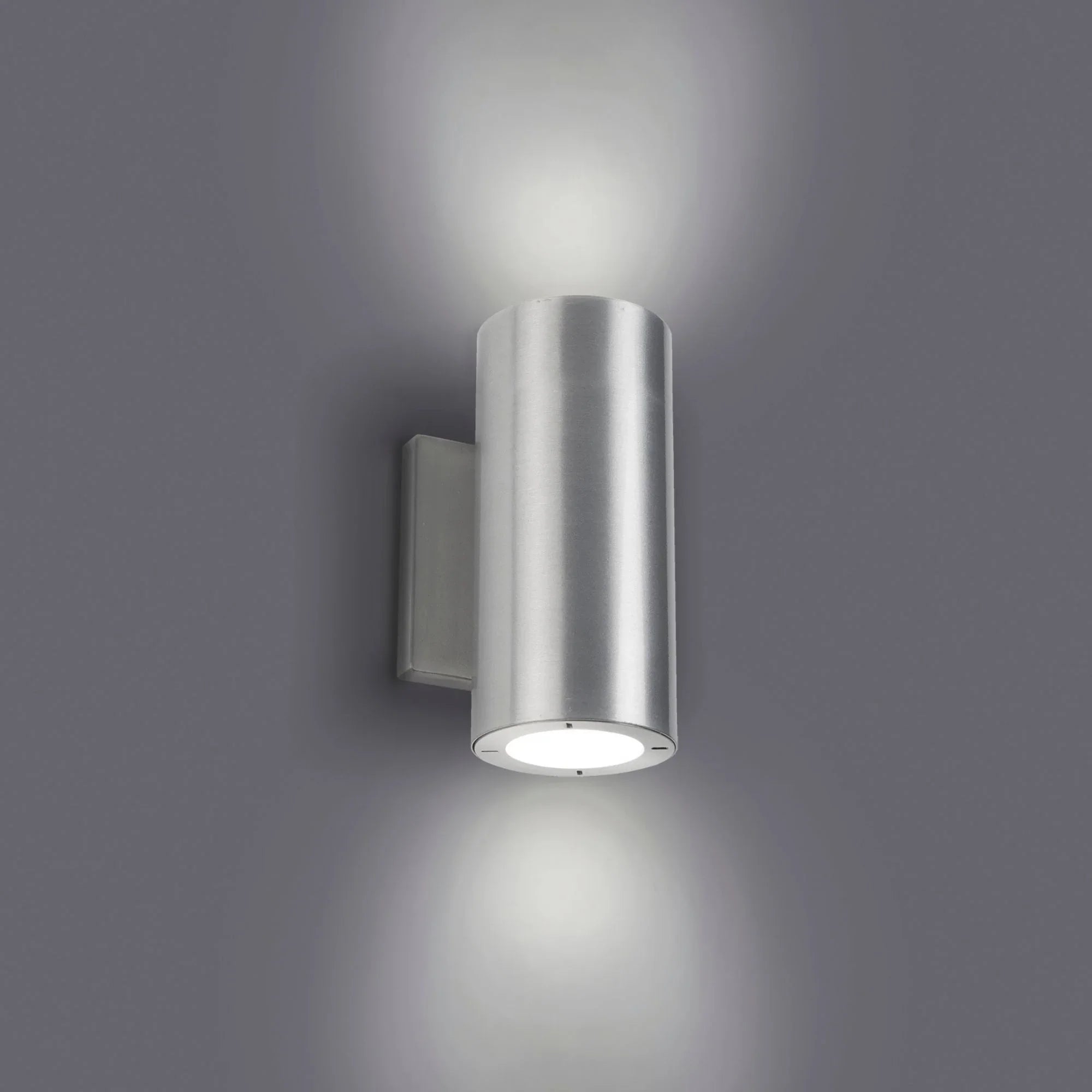 LED Outdoor Cylinder Light, Up/Down Light, 29W, 2334lm, 3000K, 120-277V, Aluminum