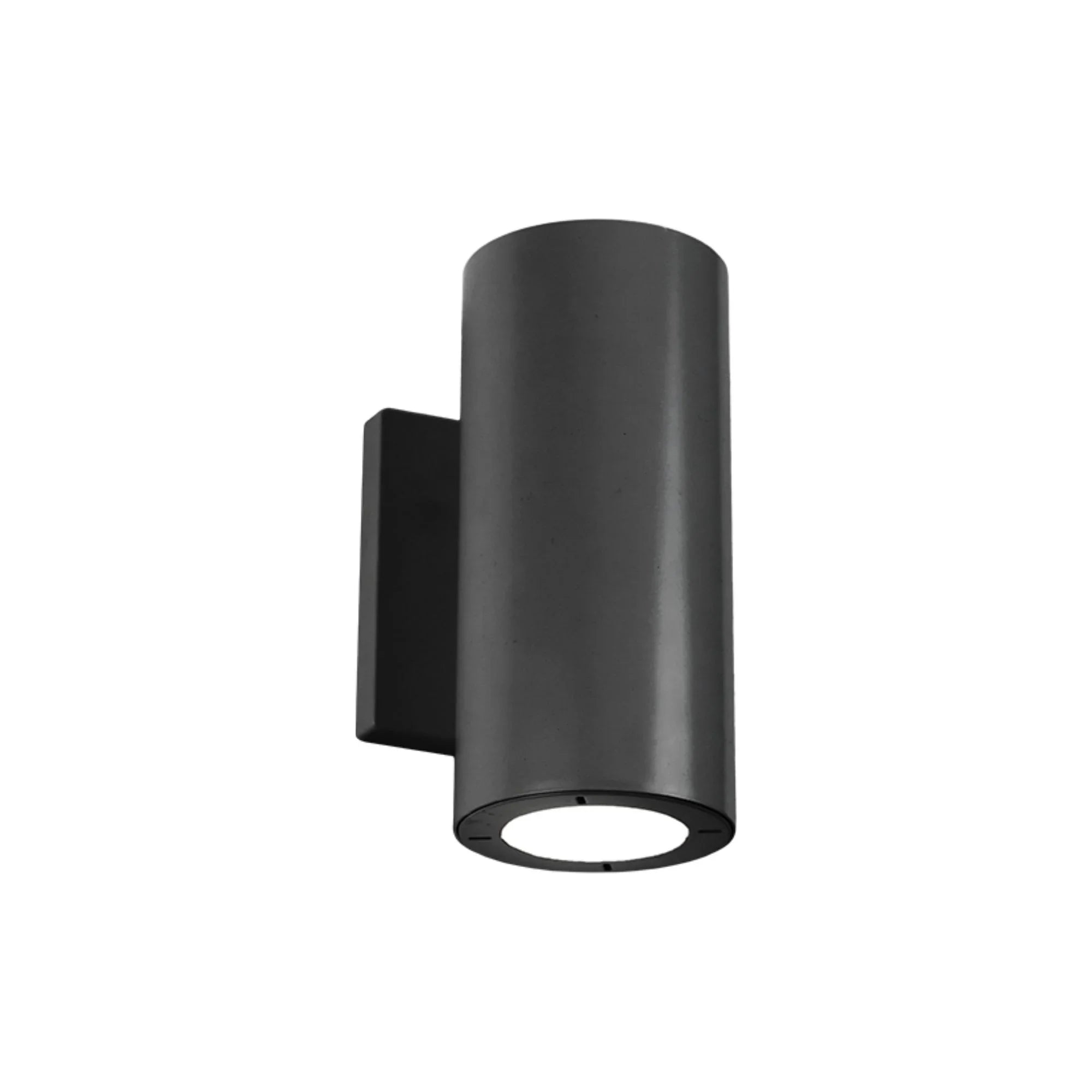 LED Outdoor Cylinder Light, Up/Down Light, 29W, 2334lm, 3000K, 120-277V, Black