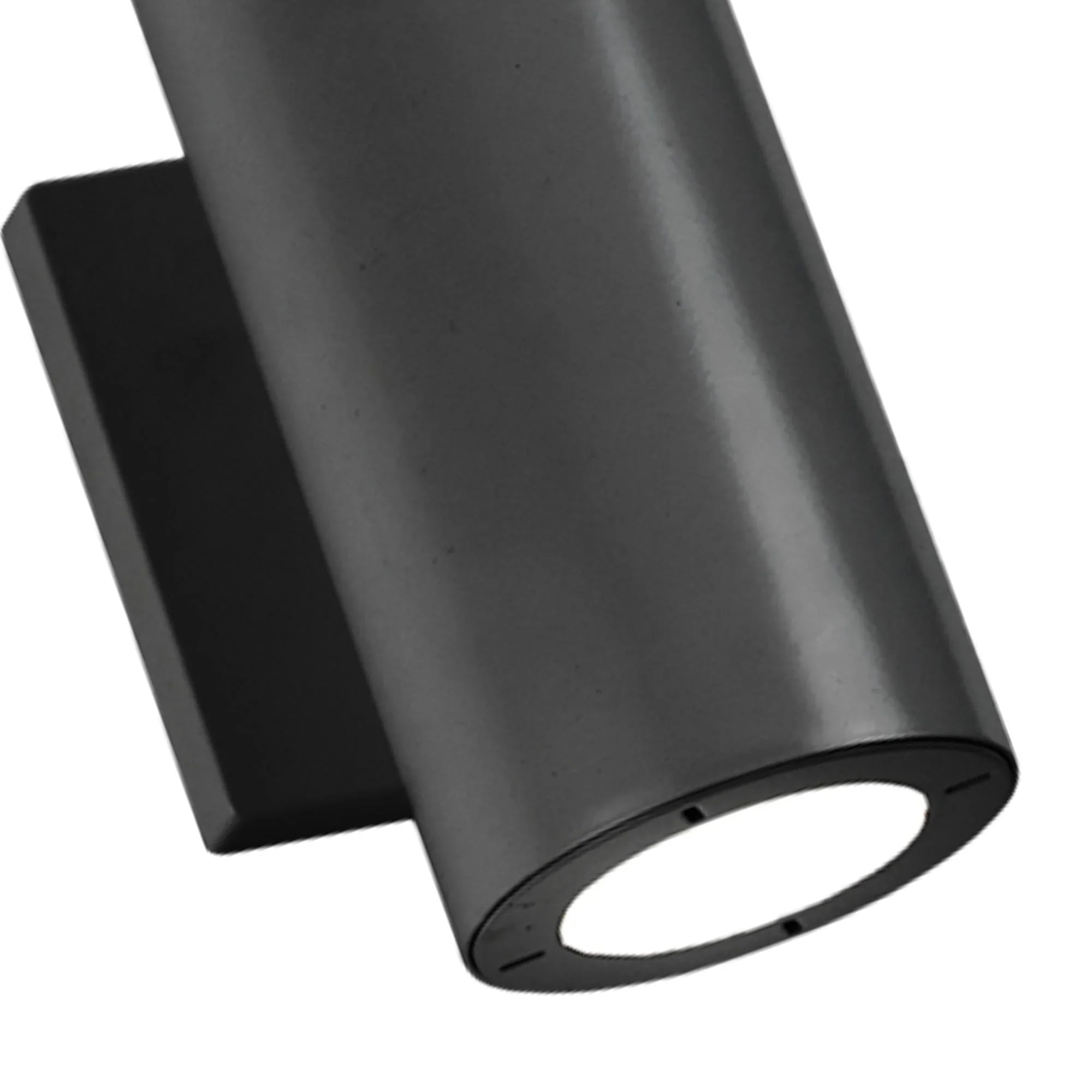 LED Outdoor Cylinder Light, Up/Down Light, 29W, 2334lm, 3000K, 120-277V, Black