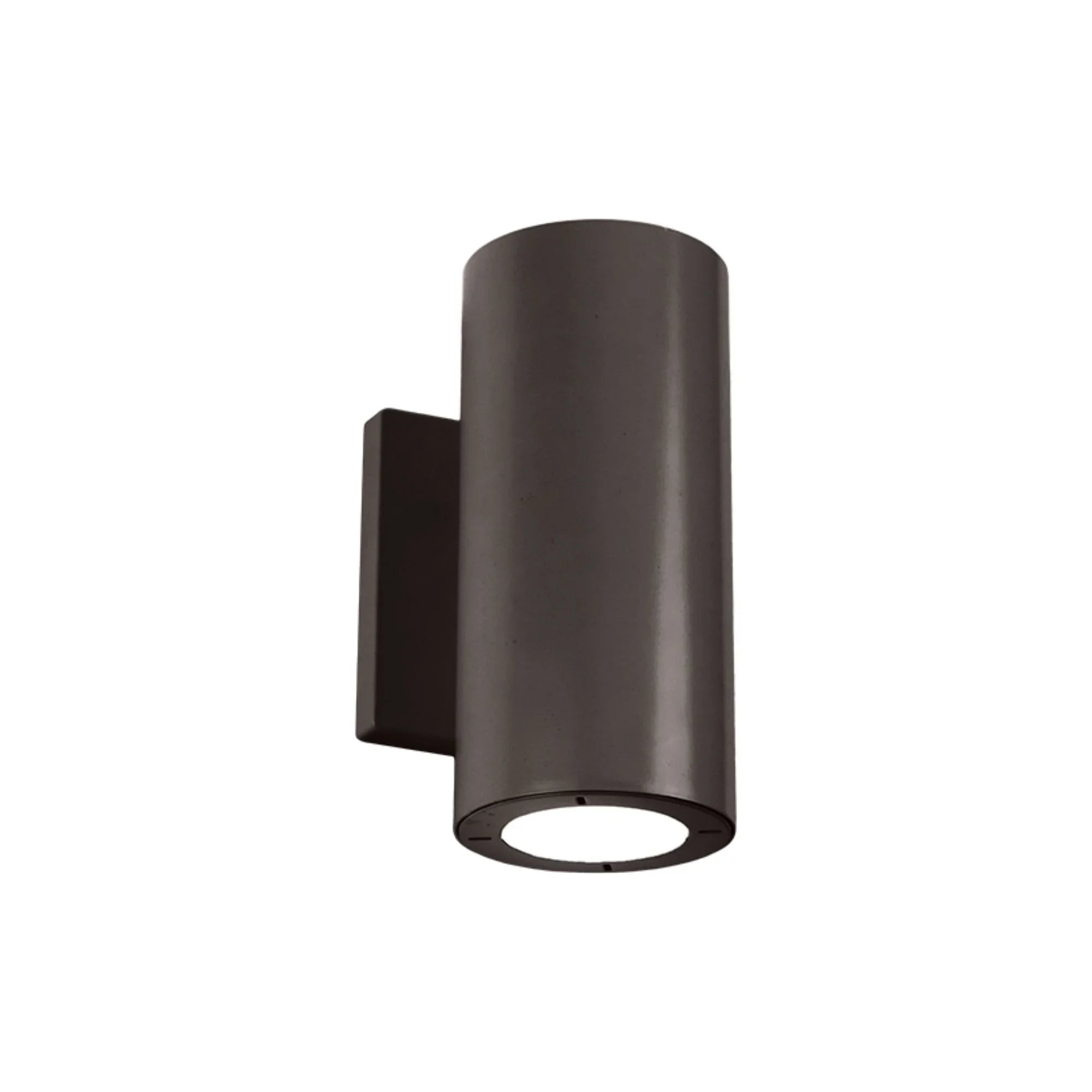 LED Outdoor Cylinder Light, Up/Down Light, 29W, 2334lm, 3000K, 120-277V, Bronze