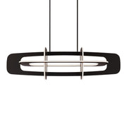Vesta 50" LED Linear Pendant, Black Finish - Bees Lighting