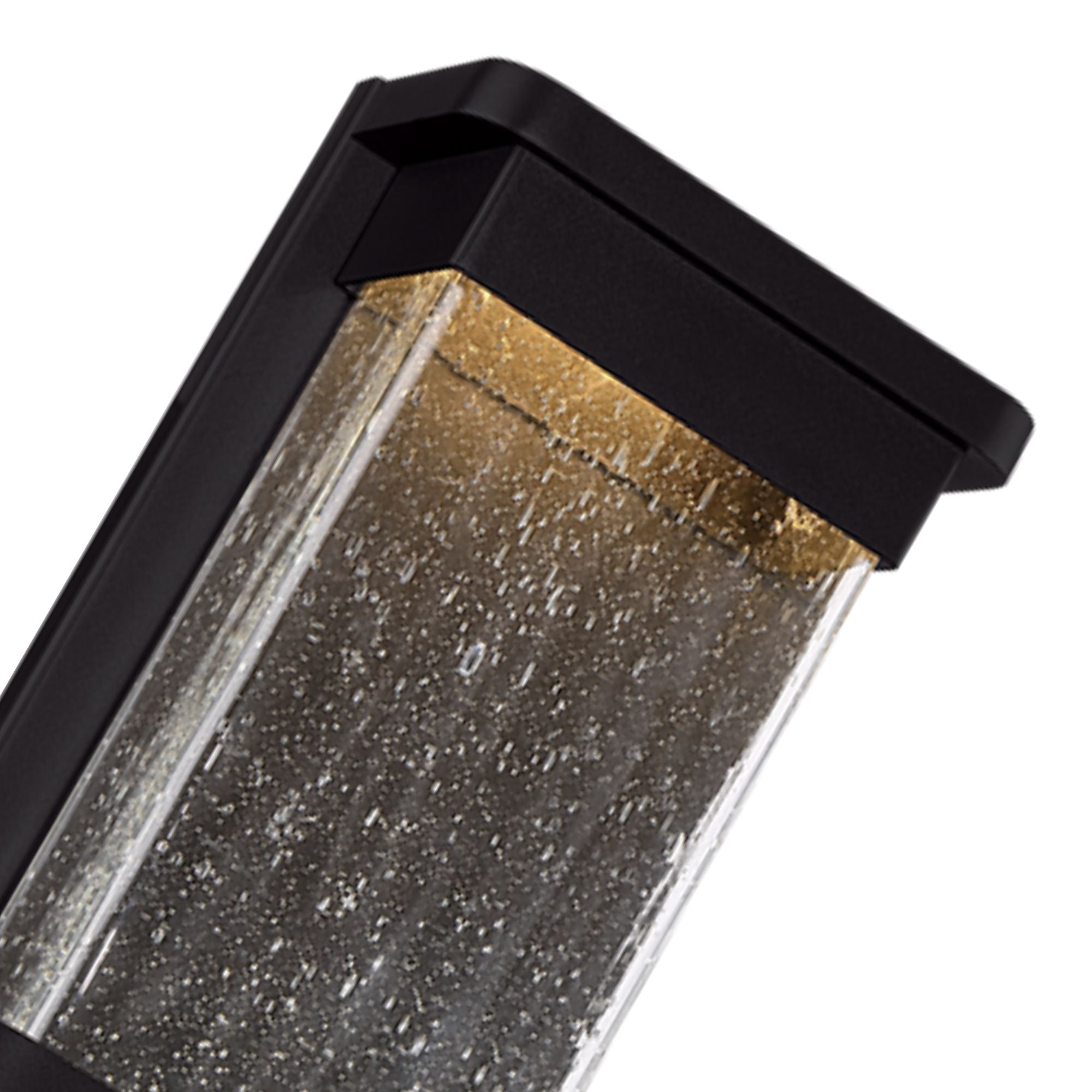 Vitrine 12" LED Outdoor Wall Sconce, Black Finish