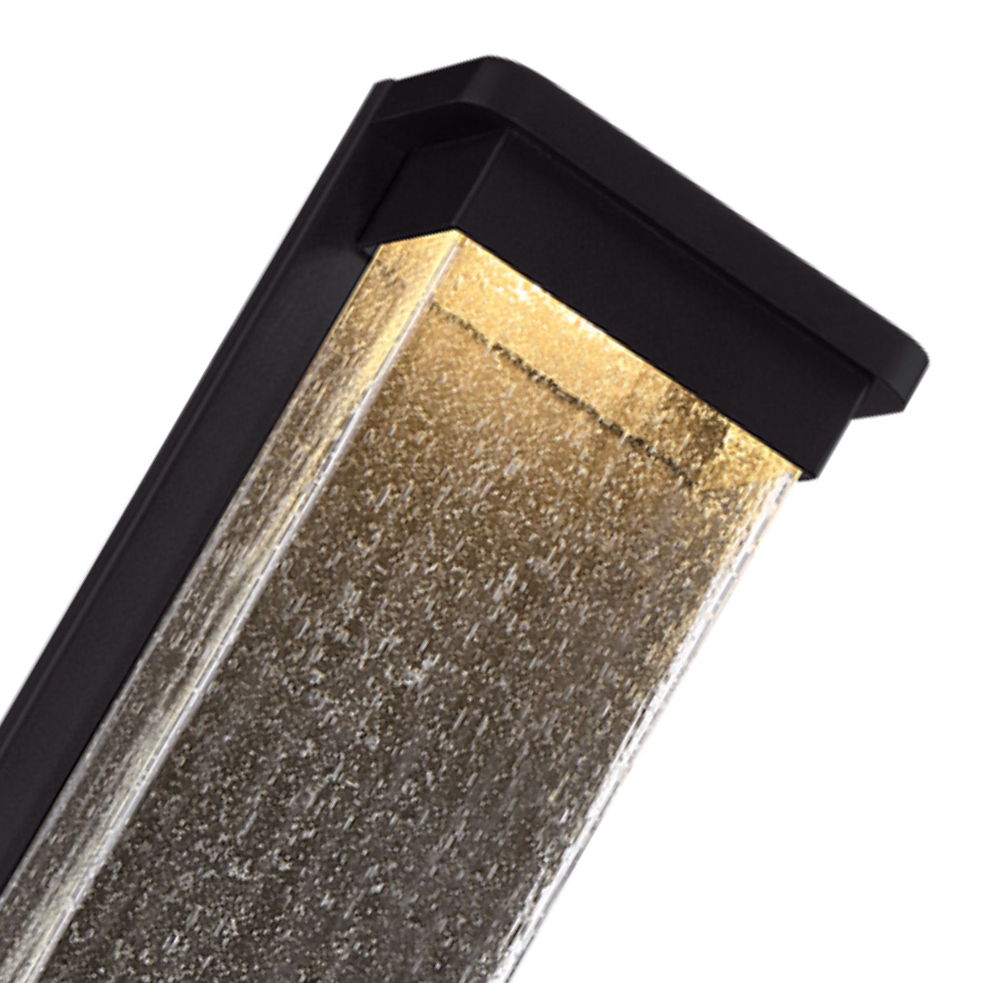 Vitrine 16" LED Outdoor Wall Sconce, Black Finish
