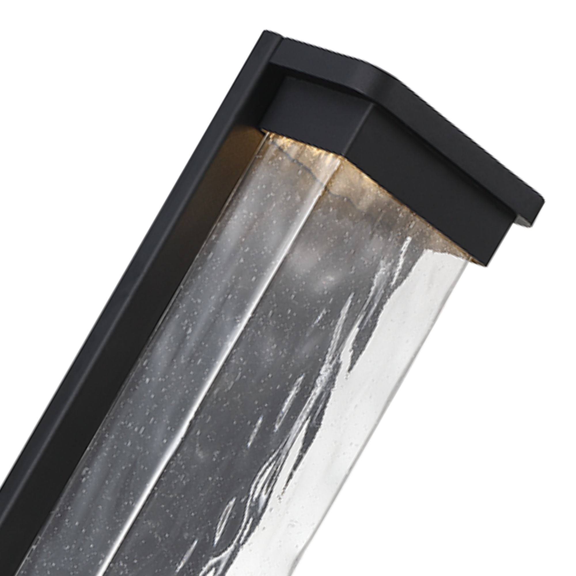 Vitrine 21" LED Outdoor Wall Sconce, Black Finish