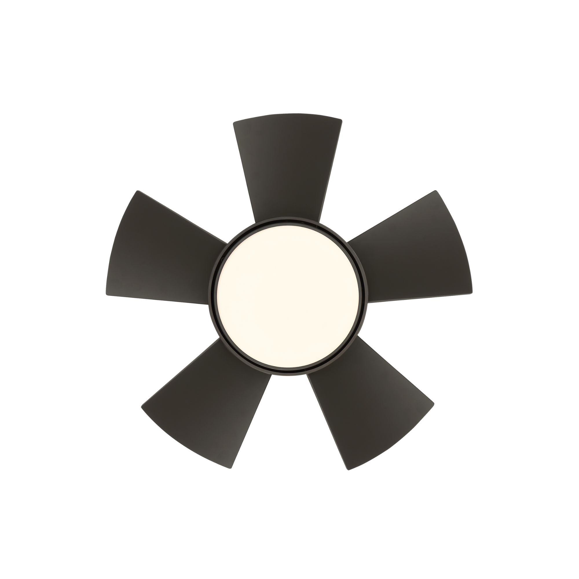 Vox 26" Bronze LED Smart Flush Mount Ceiling Fan