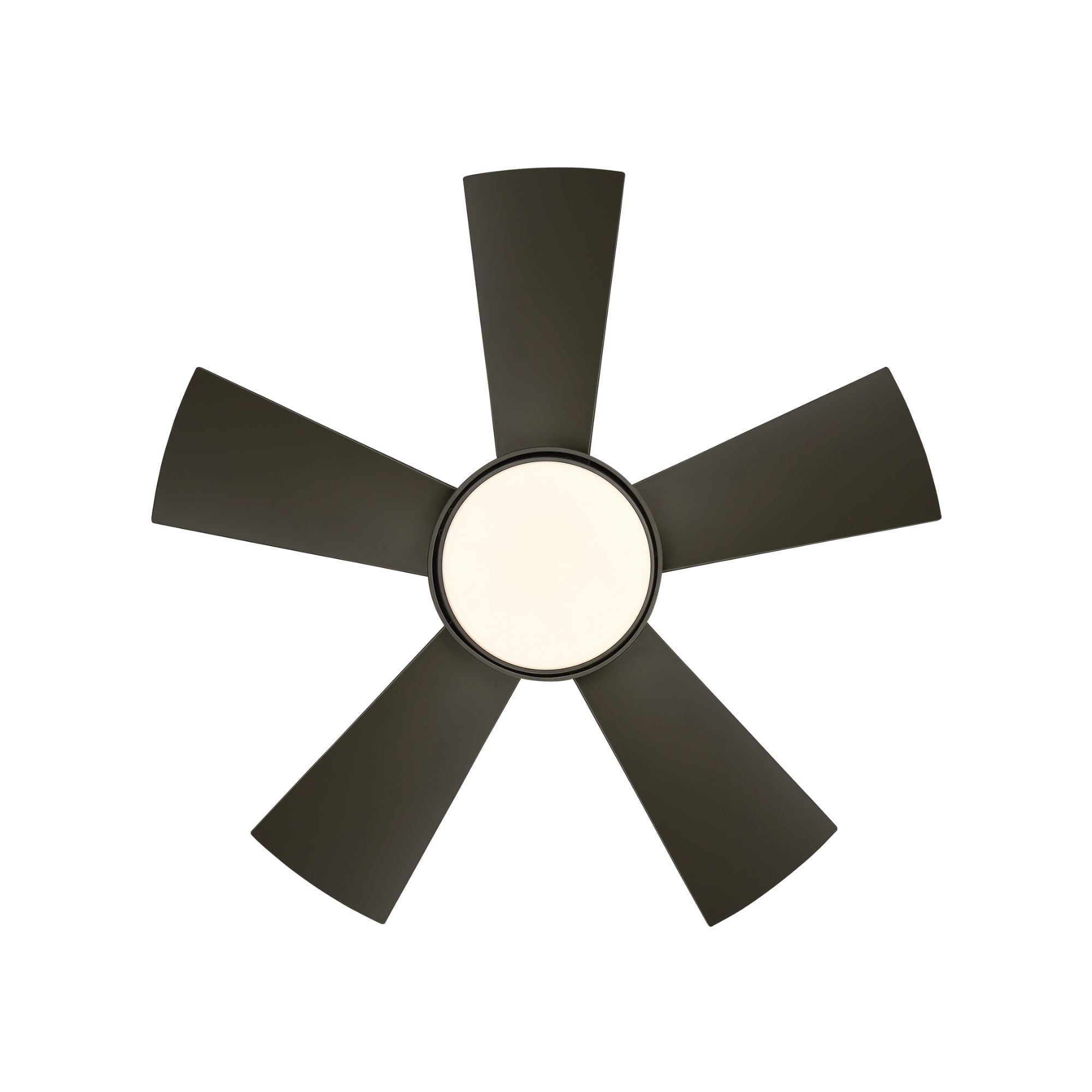 Vox 38" Bronze LED Smart Flush Mount Ceiling Fan