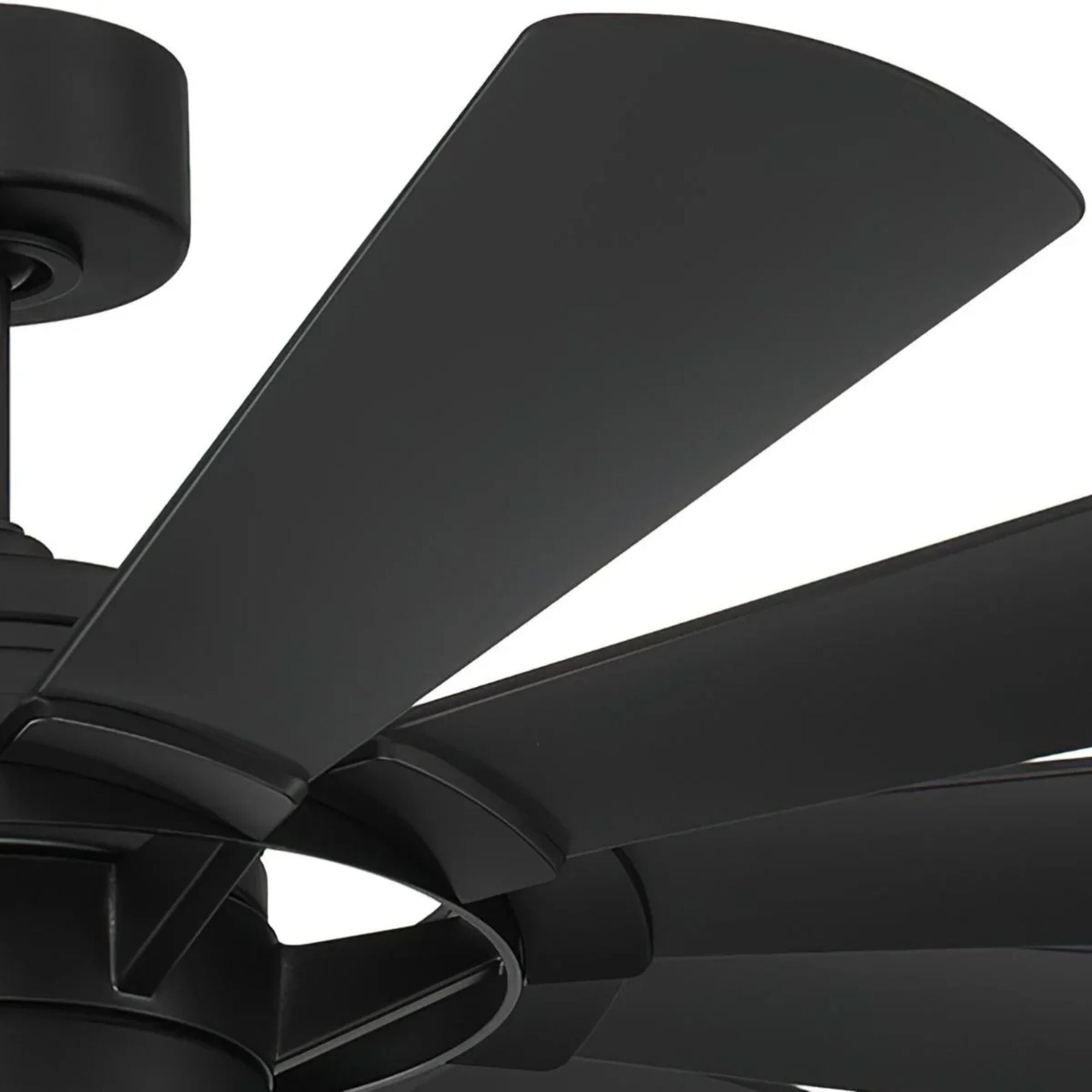 Wyndmill 65" LED Smart Ceiling Fan, Matte Black