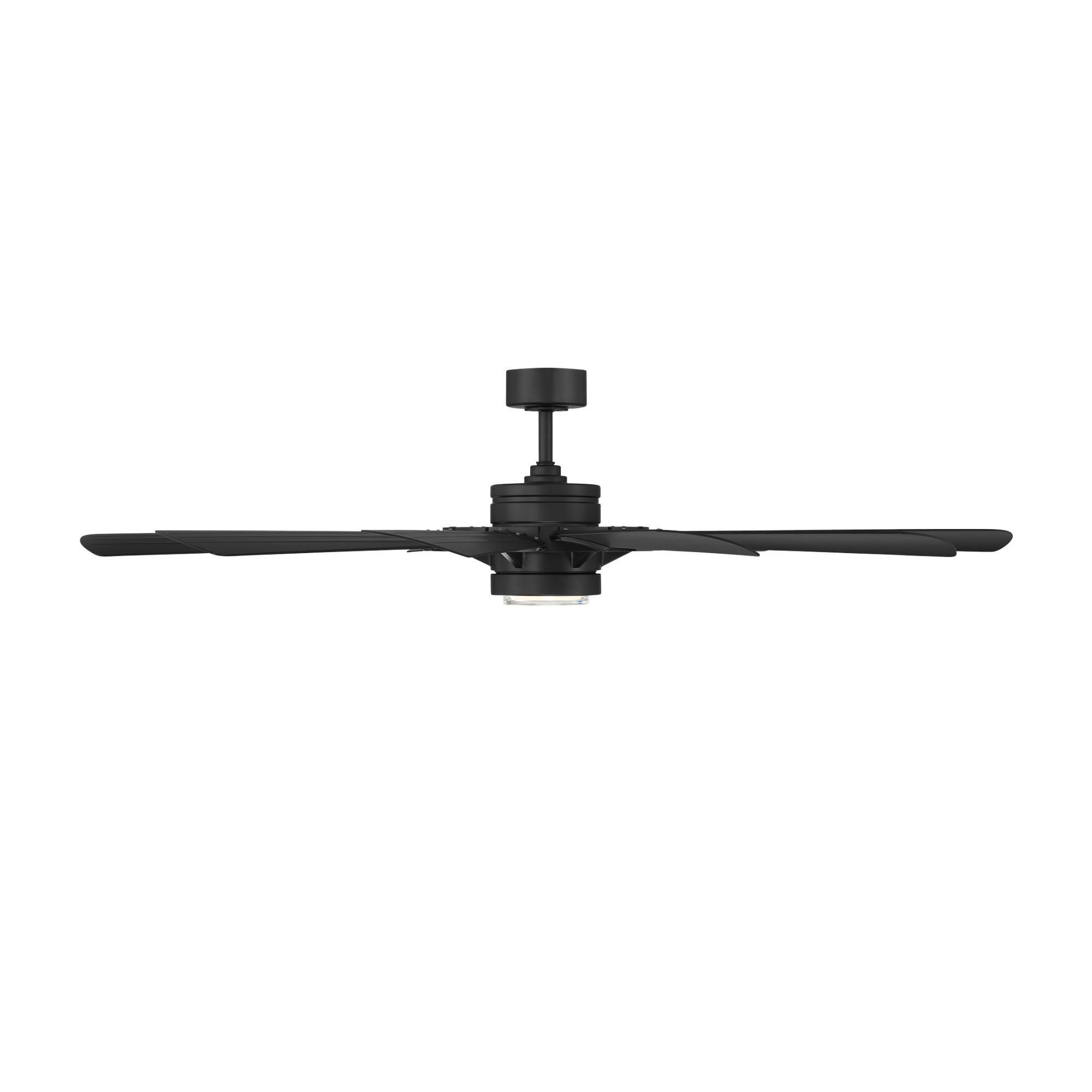 Wyndmill 65" LED Smart Ceiling Fan, Matte Black