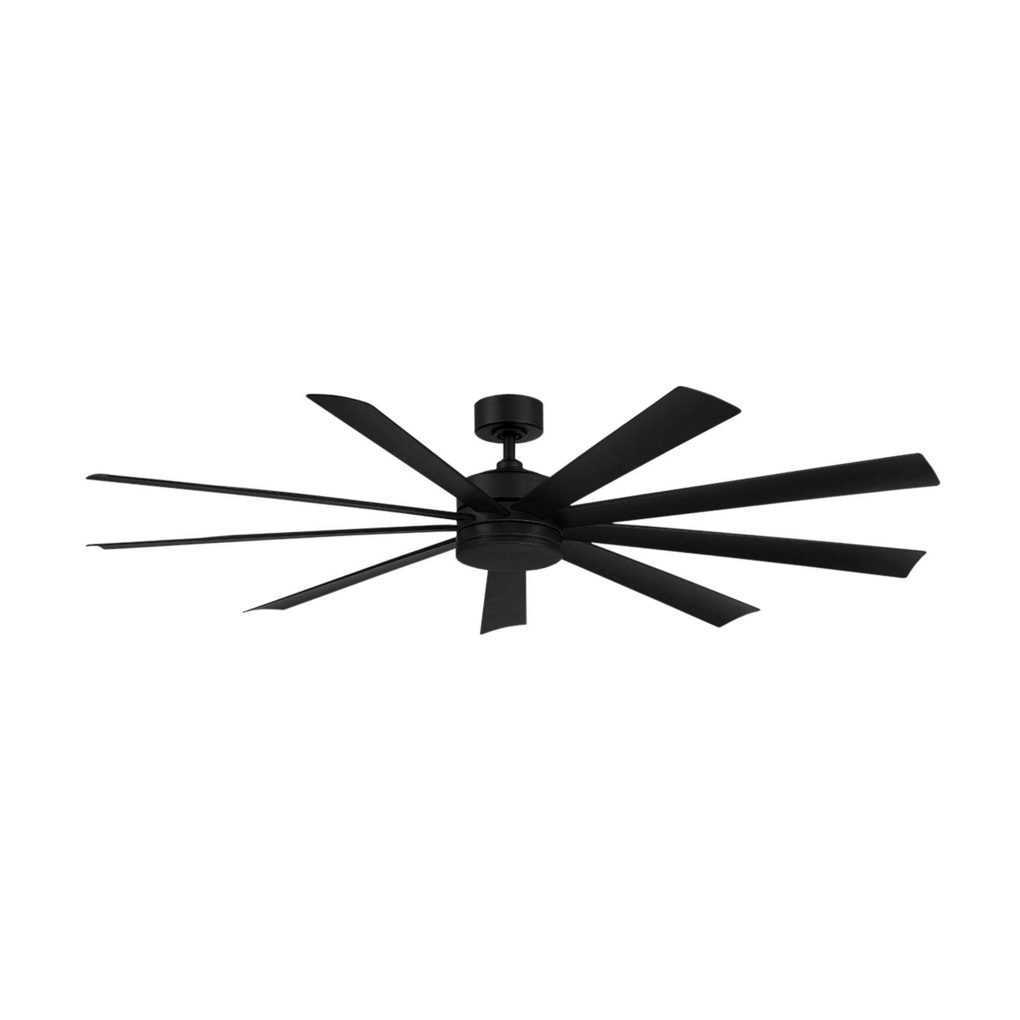 Wynd XL 72" Matte Black Windmill LED Smart Ceiling Fan