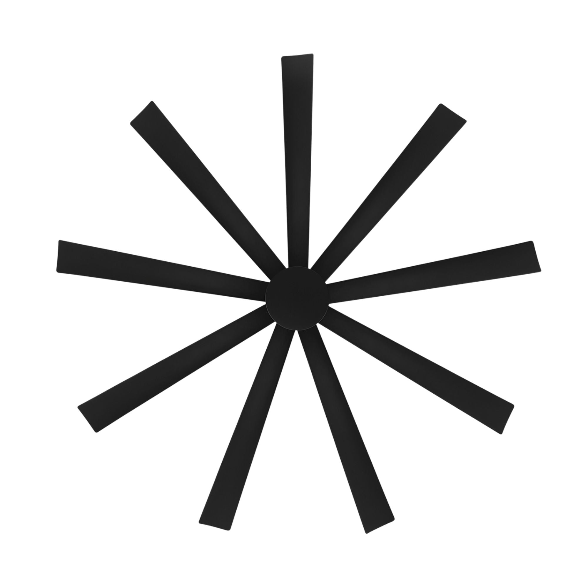 Wynd XL 72" Matte Black Windmill LED Smart Ceiling Fan