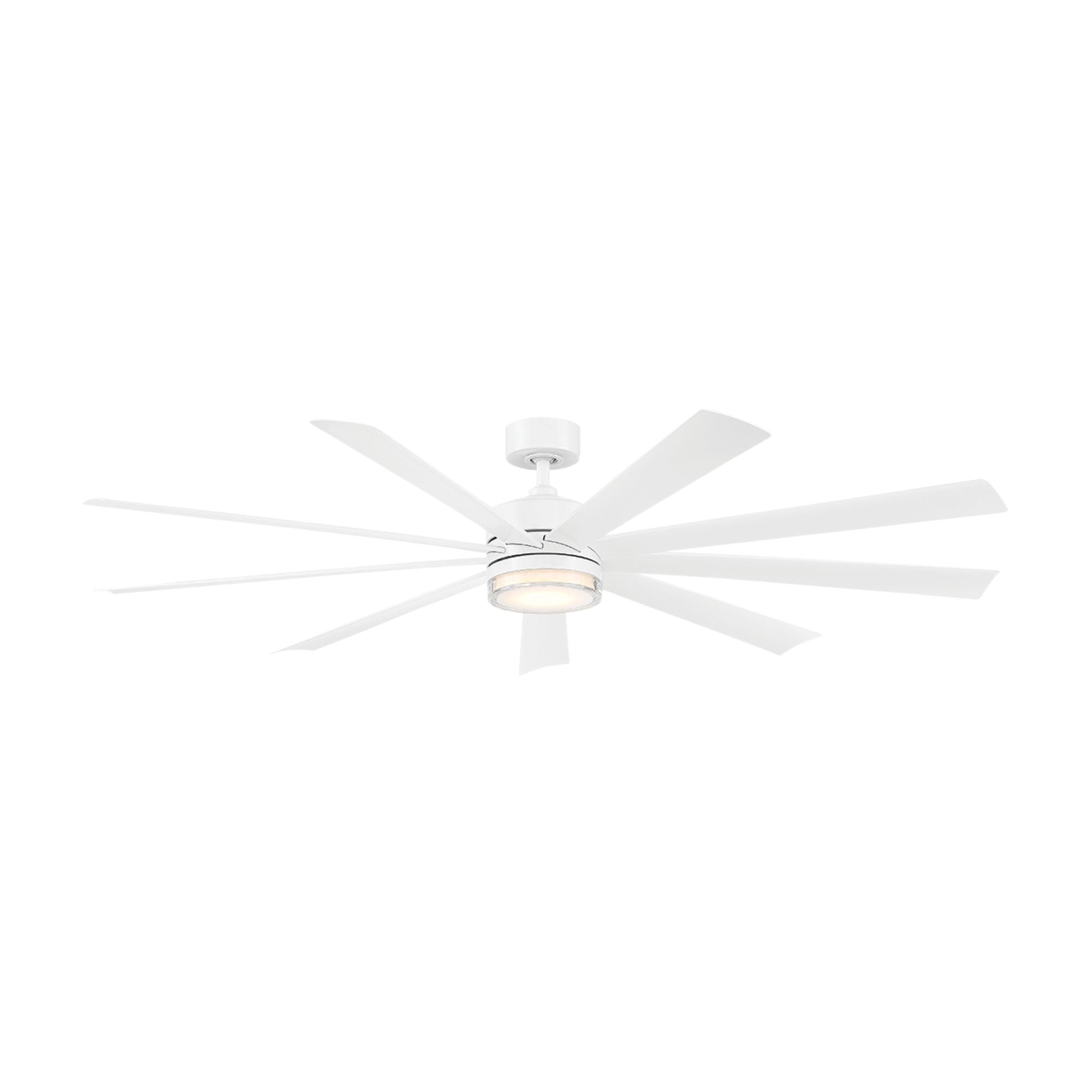 Wynd XL 72" Matte White Windmill LED Smart Ceiling Fan