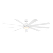 Wynd XL 72" Matte White Windmill LED Smart Ceiling Fan