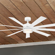 Modern Forms - Wynd XL 72" Matte White Windmill LED Smart Ceiling Fan | Bees Lighting