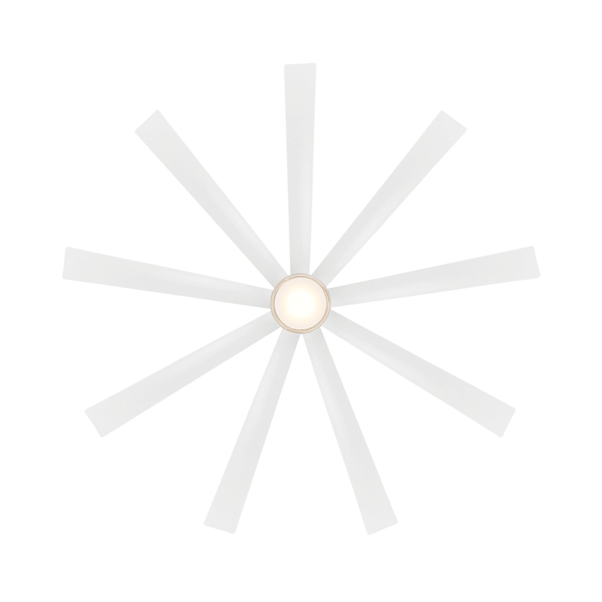 Wynd XL 72" Matte White Windmill LED Smart Ceiling Fan