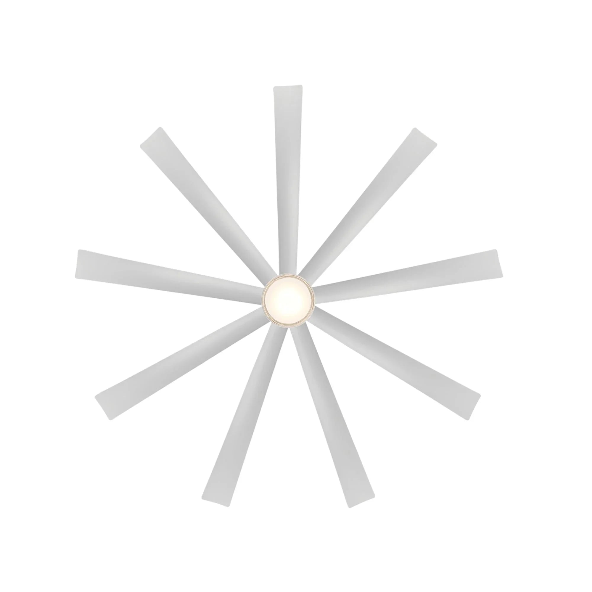 Wynd XL 72" Stainless Steel Windmill LED Smart Ceiling Fan