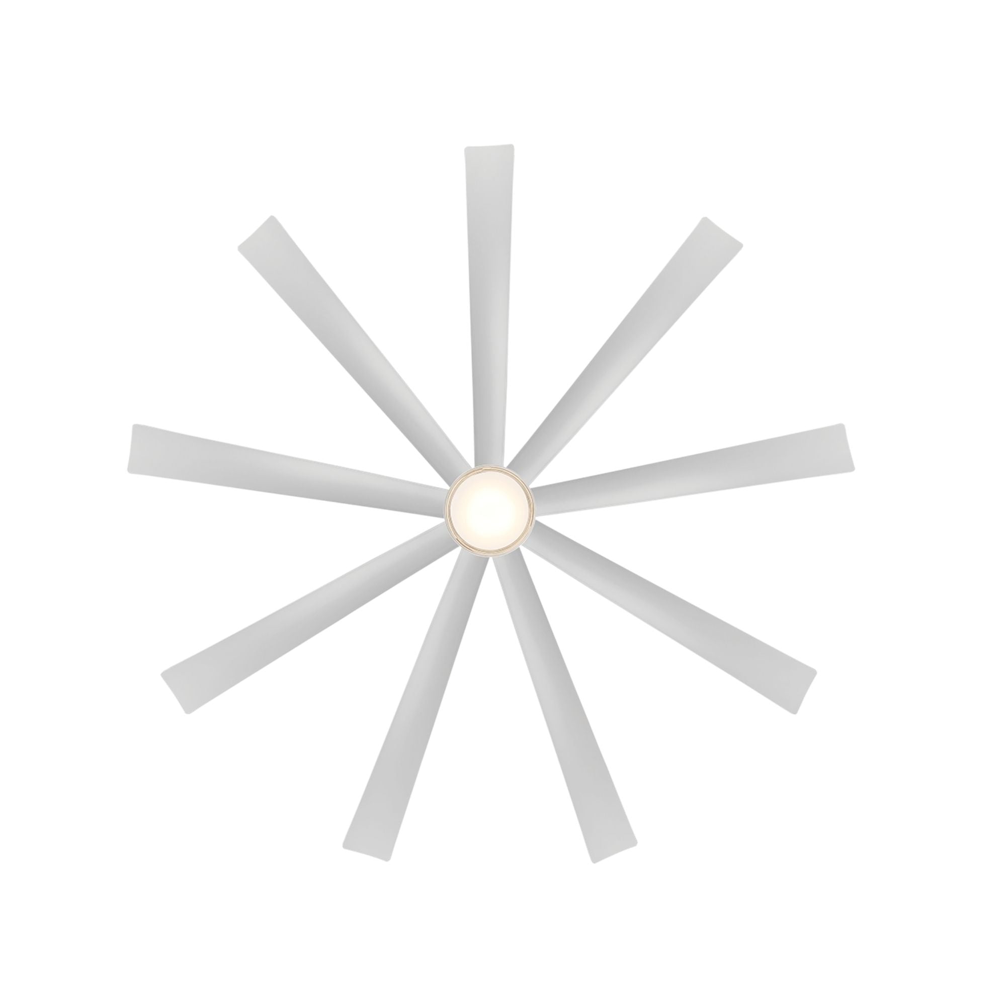 Wynd XL 72" Stainless Steel Windmill LED Smart Ceiling Fan