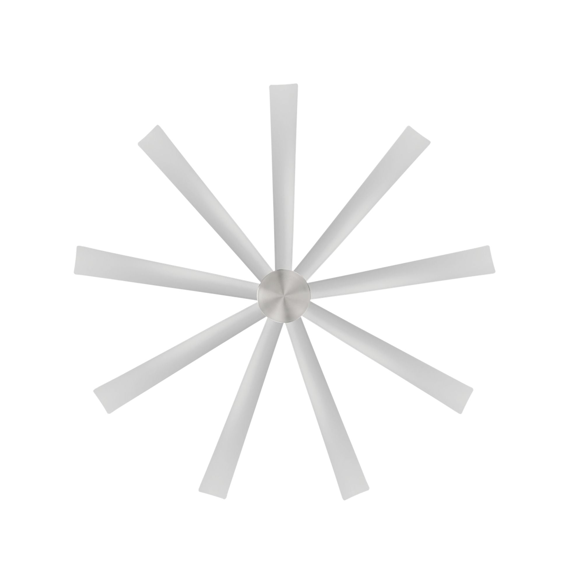 Wynd XL 72" Stainless Steel Windmill LED Smart Ceiling Fan