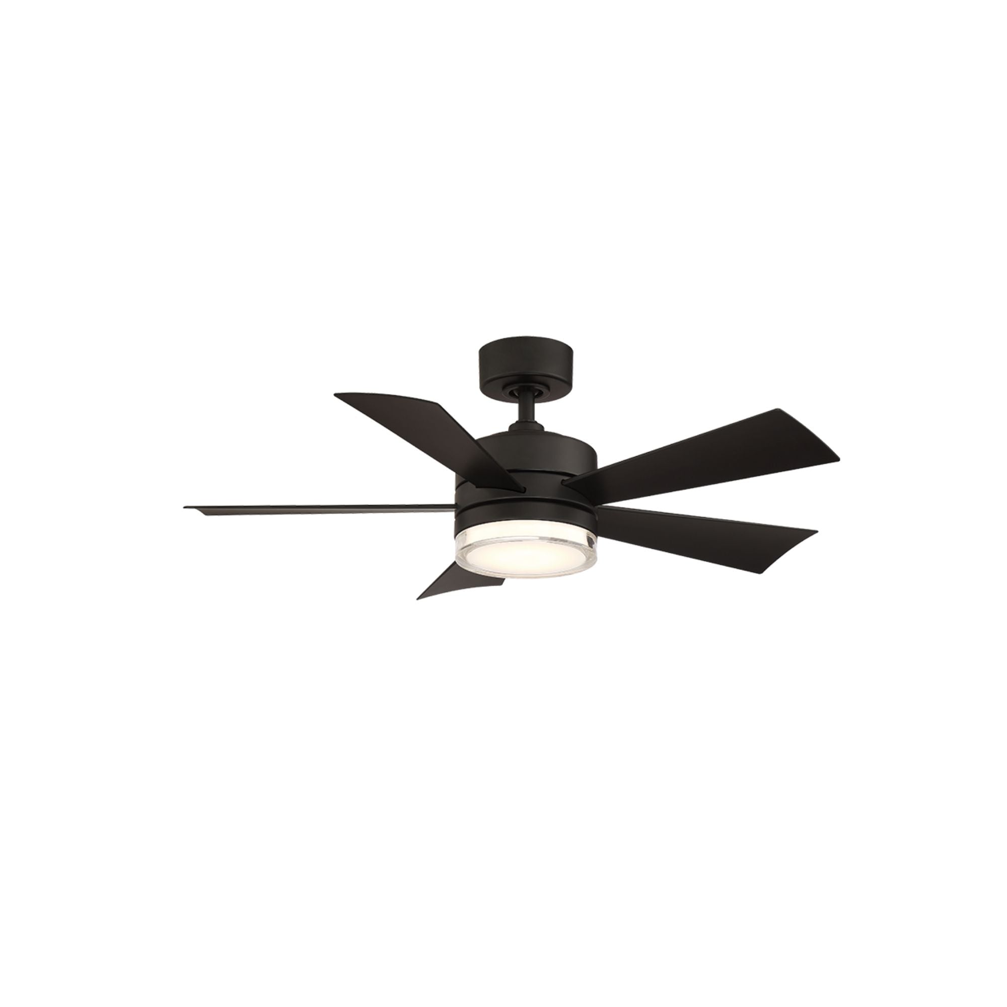 Wynd 42" Matte Black Wet Rated LED Smart Ceiling Fan