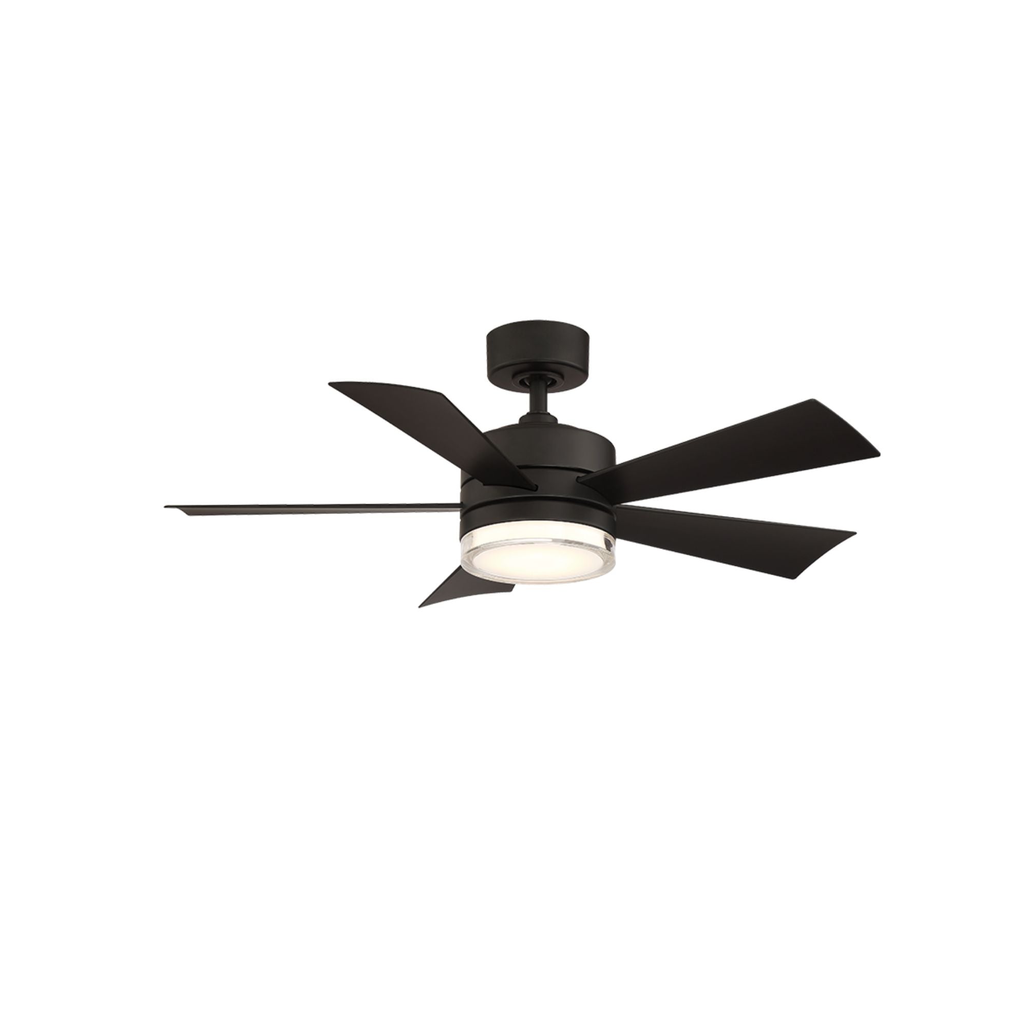 Wynd 42" Matte Black Wet Rated LED Smart Ceiling Fan