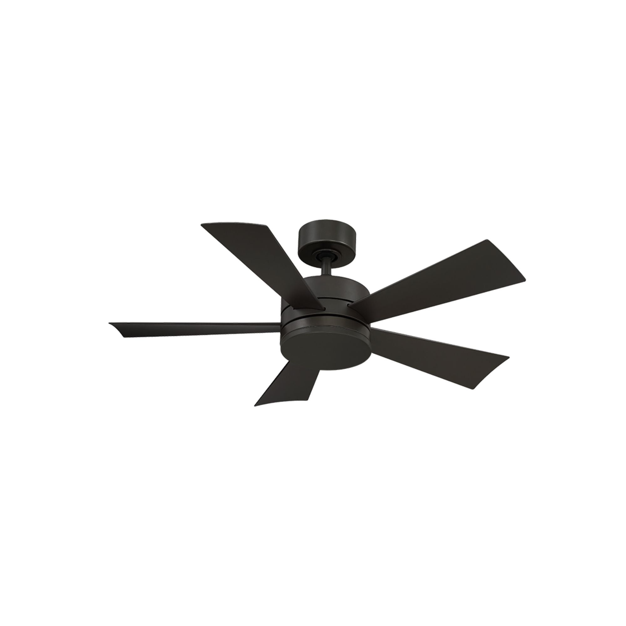 Wynd 42" Matte Black Wet Rated LED Smart Ceiling Fan