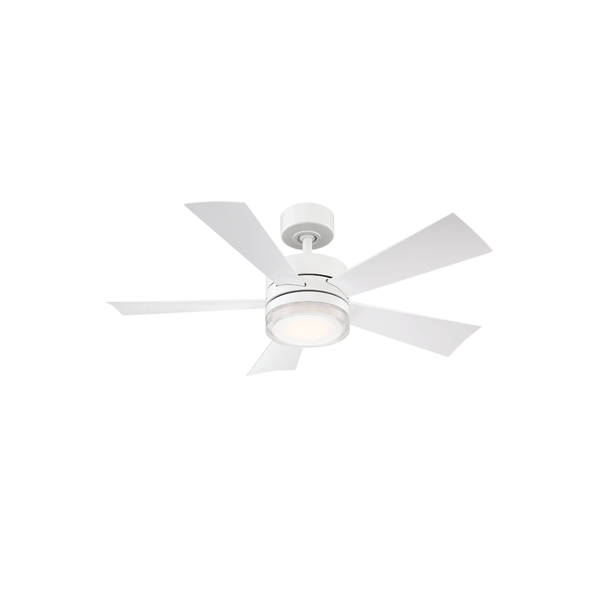 Wynd 42" Matte White Wet Rated LED Smart Ceiling Fan