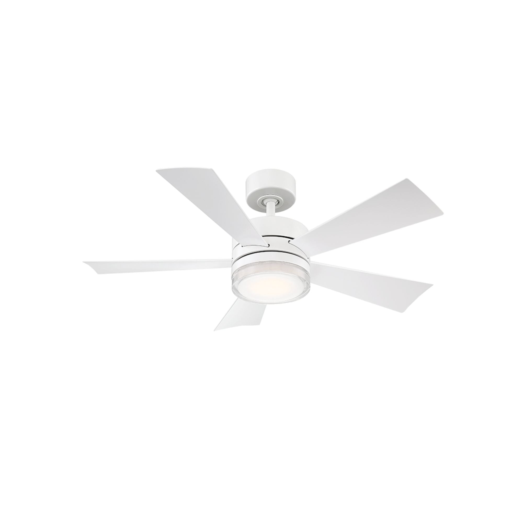 Wynd 42" Matte White Wet Rated LED Smart Ceiling Fan