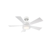 Wynd 42" Matte White Wet Rated LED Smart Ceiling Fan