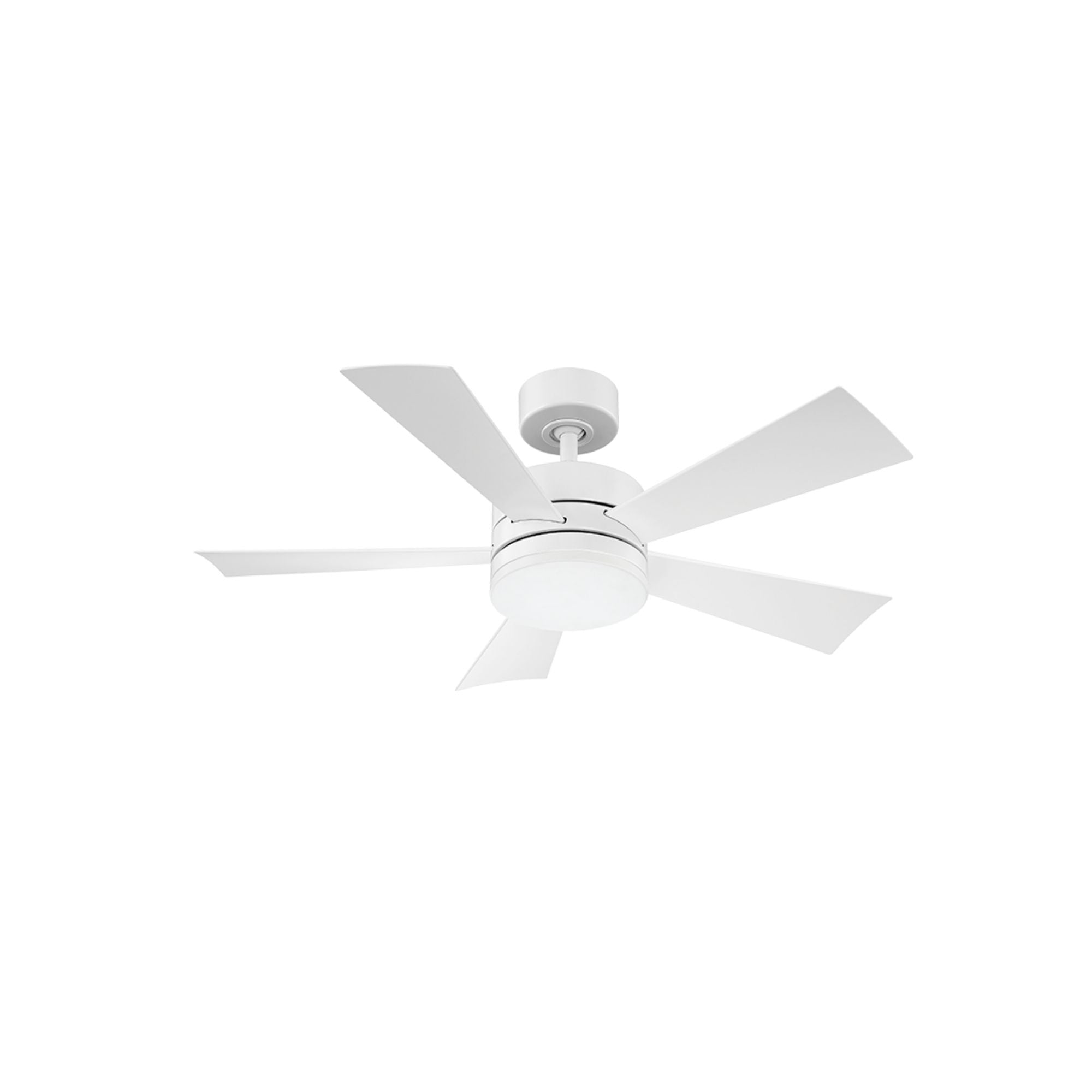 Wynd 42" Matte White Wet Rated LED Smart Ceiling Fan