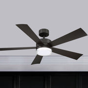 Modern Forms - Wynd 52" Bronze Wet Rated LED Smart Ceiling Fan | Bees Lighting