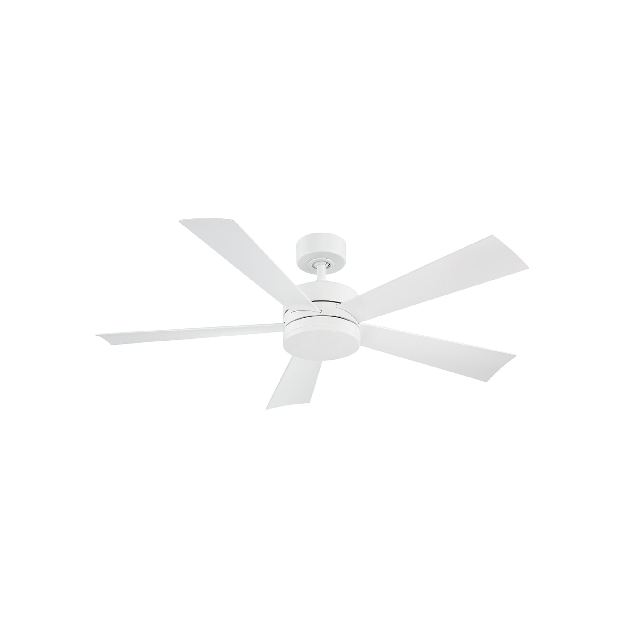 Wynd 52" Matte White Wet Rated LED Smart Ceiling Fan