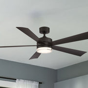 Modern Forms - Wynd 60" Bronze Wet Rated LED Smart Ceiling Fan | Bees Lighting