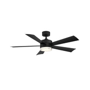 Wynd 60" Matte Black Wet Rated LED Smart Ceiling Fan