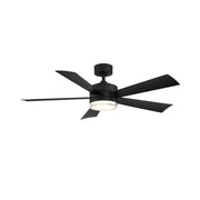 Wynd 60" Matte Black Wet Rated LED Smart Ceiling Fan
