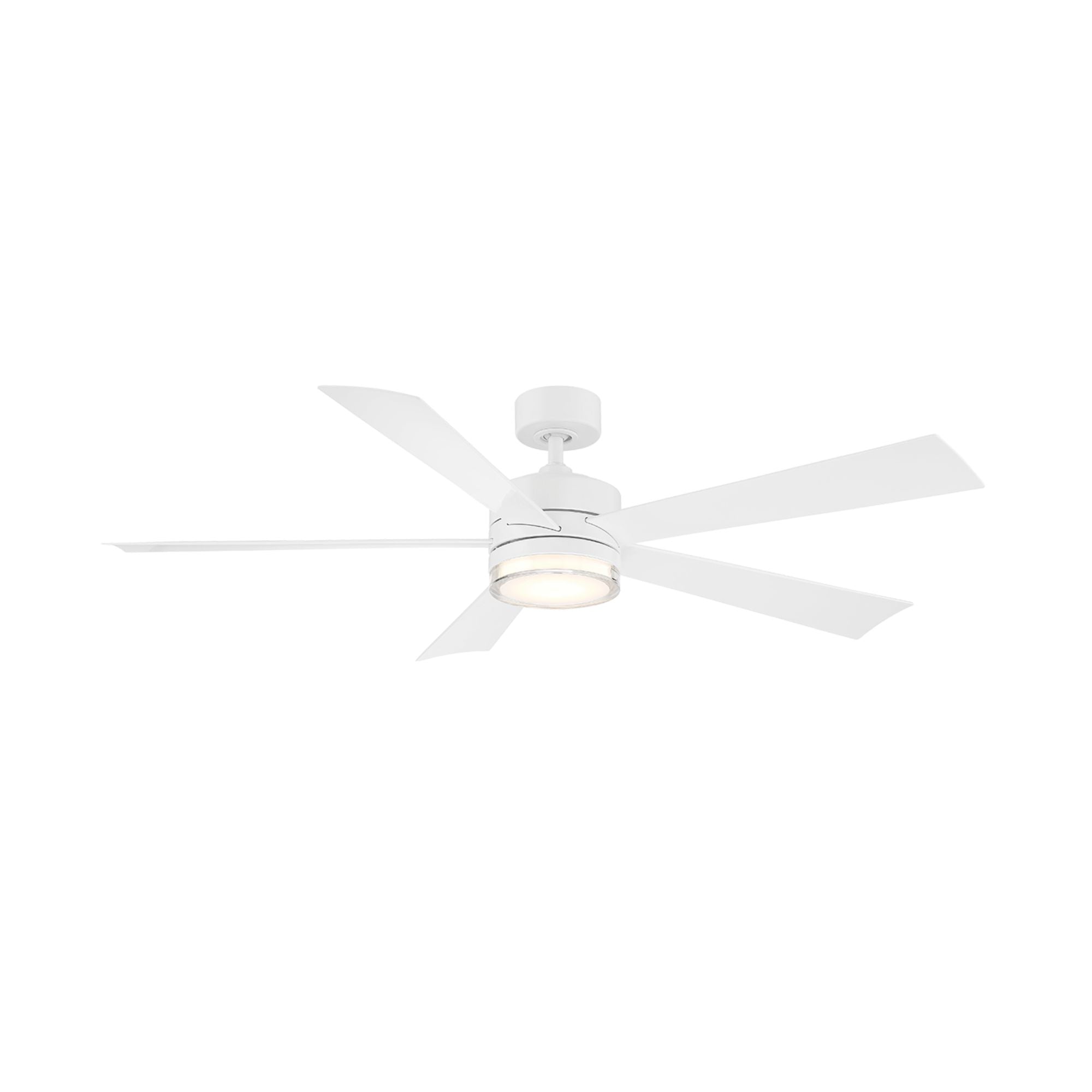 Wynd 60" Matte White Wet Rated LED Smart Ceiling Fan