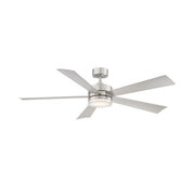 Wynd 60" Stainless Steel Wet Rated LED Smart Ceiling Fan