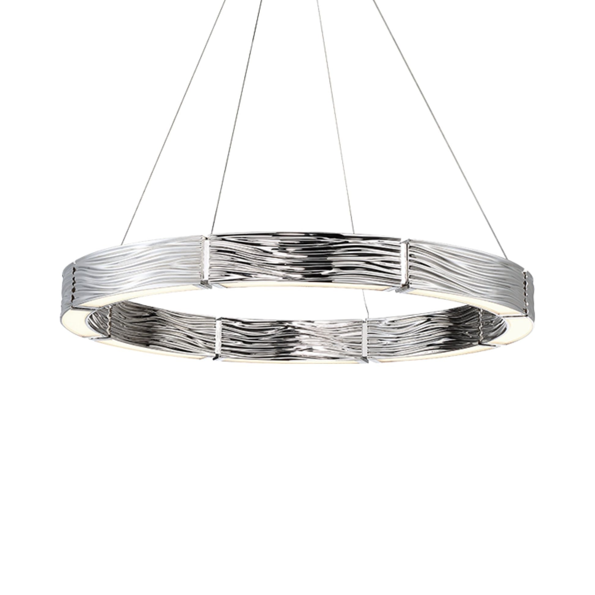 Zelda LED Pendant Light Nickel Finish - Bees Lighting