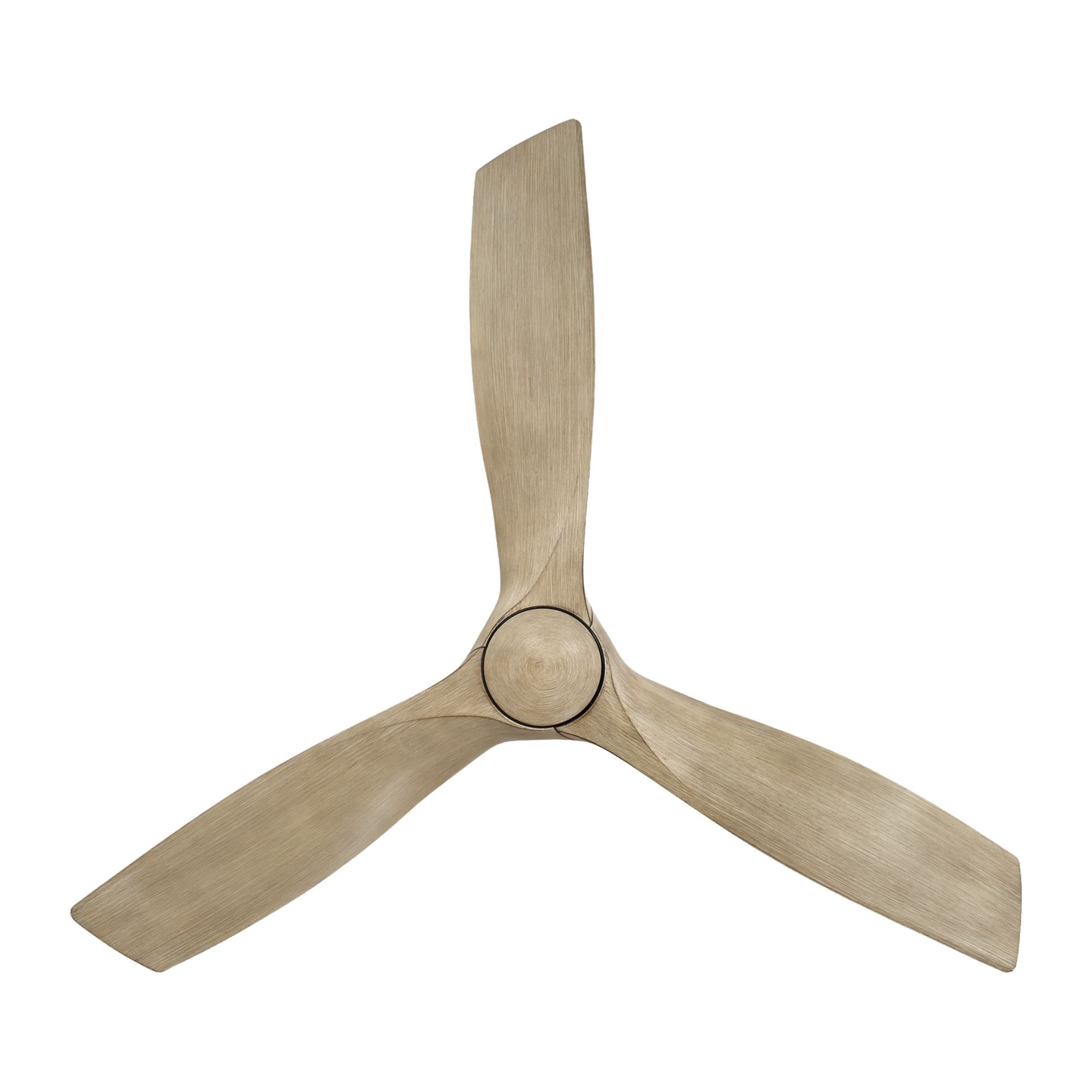 Zephyr 62" Wet Rated LED Smart Ceiling Fan, Bronze with White Oak Blades