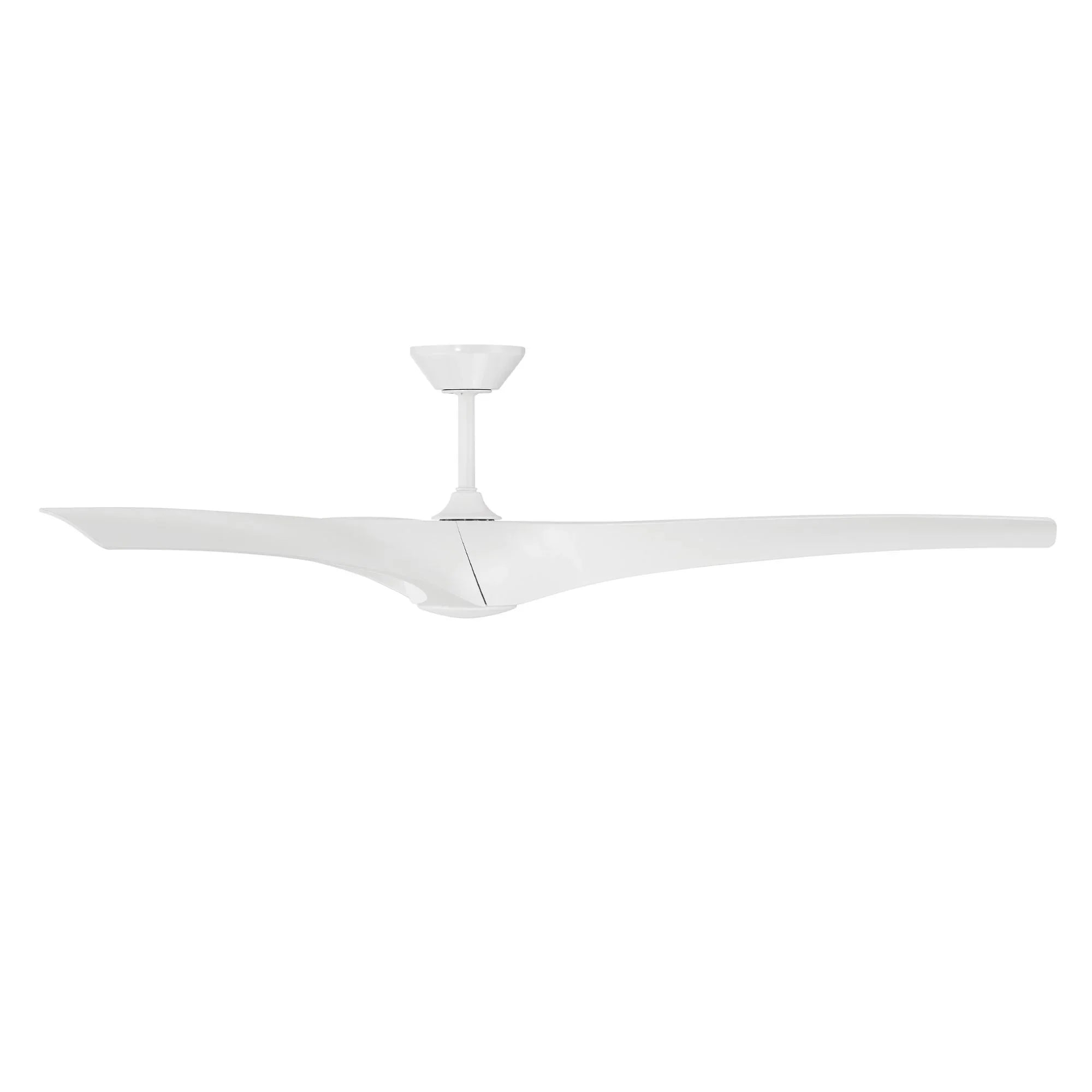 Zephyr 72" Outdoor LED Smart Ceiling Fan, Matte White