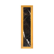 Zurich 18" LED Wall Sconce, Black & Aged Brass Finish