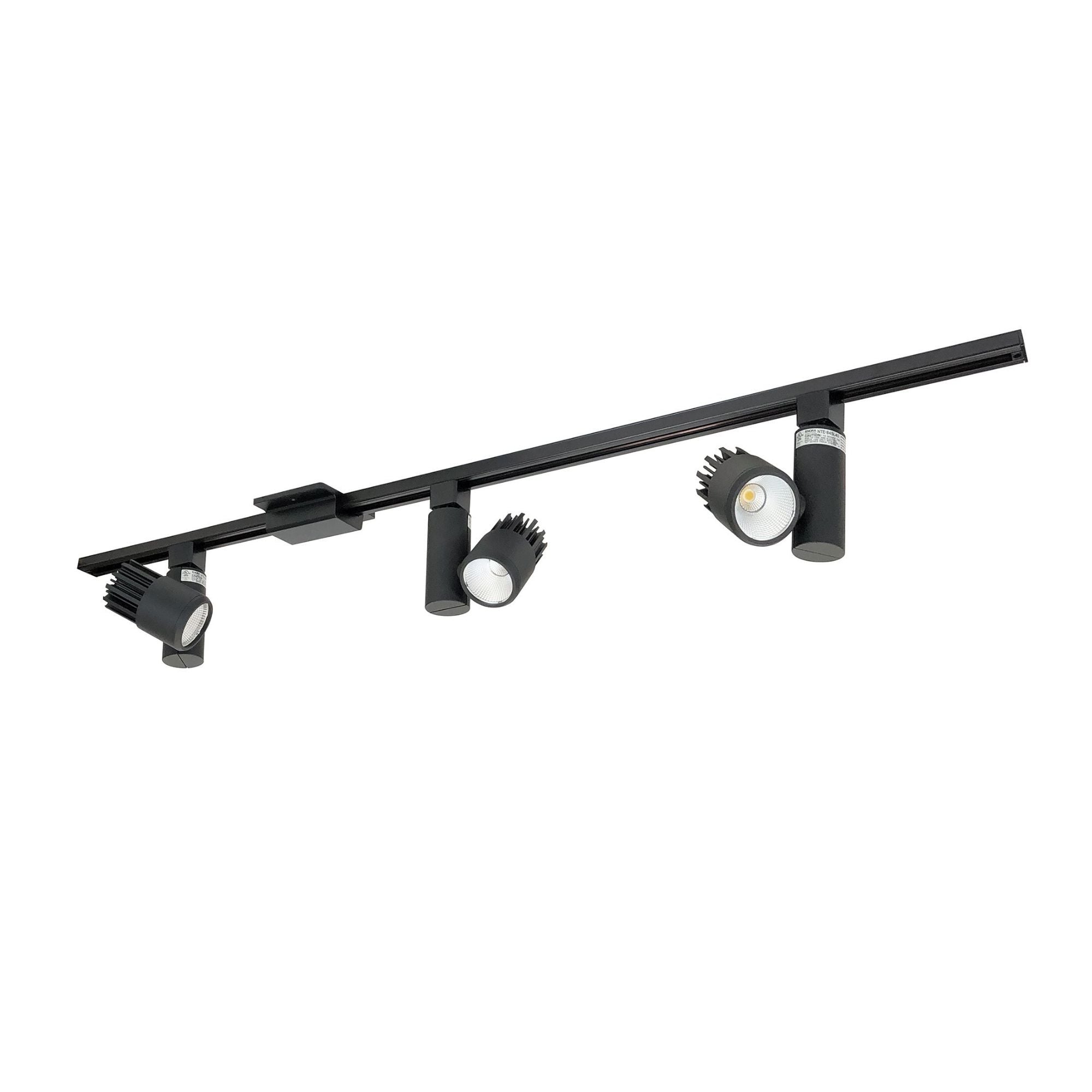 Aiden LED Track Head 15W 1300 Lumens 3000K, Halo, 19° / 40°, Black