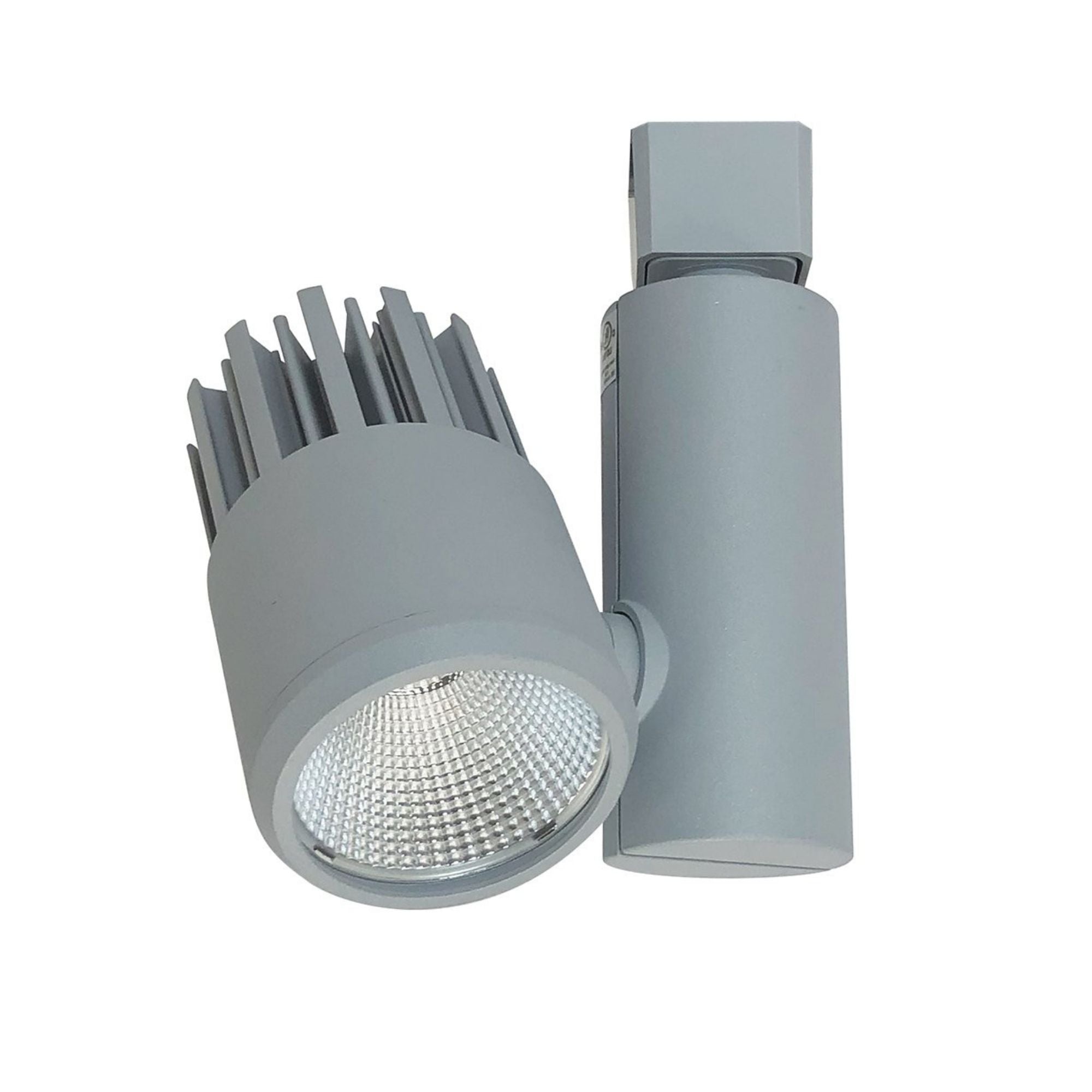 Aiden LED Track Head 15W 1300 Lumens 3000K, Halo, 19° / 40°, Silver