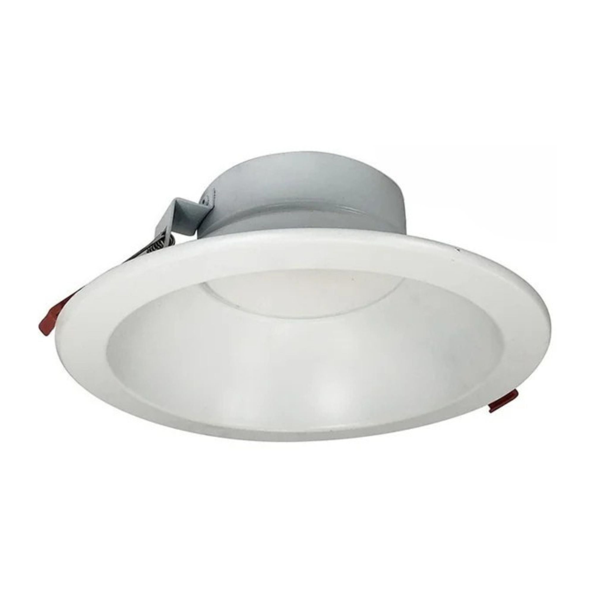 8" Theia Canless LED Downlight, 2100 Lumens, 5CCT, Matte Powder White Finish