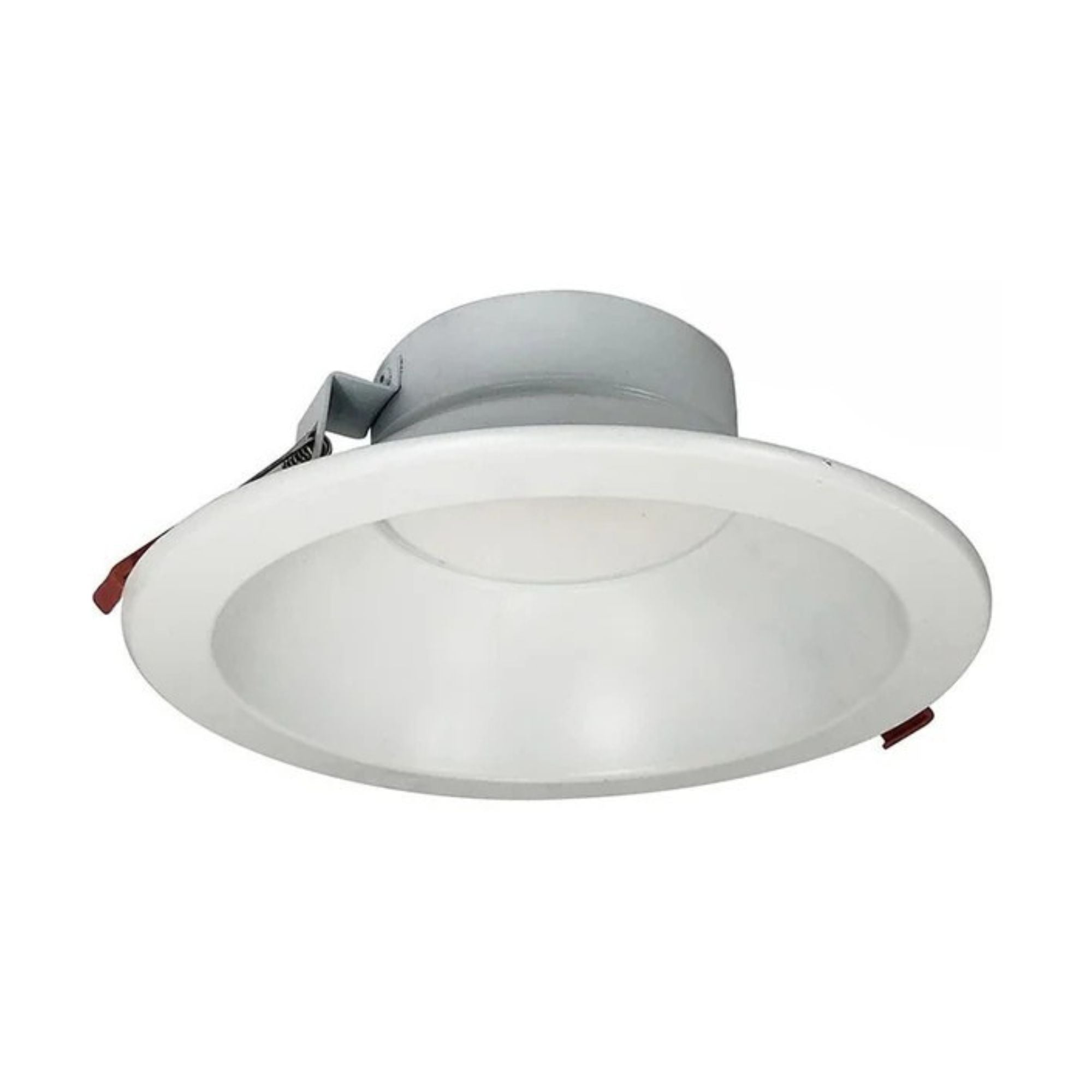 8" Theia Canless LED Downlight, 2100 Lumens, 5CCT, Matte Powder White Finish