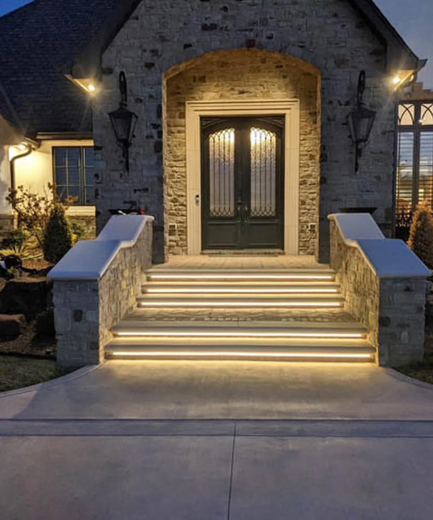 Under Soffit Outdoor Lighting | Shelly Lighting