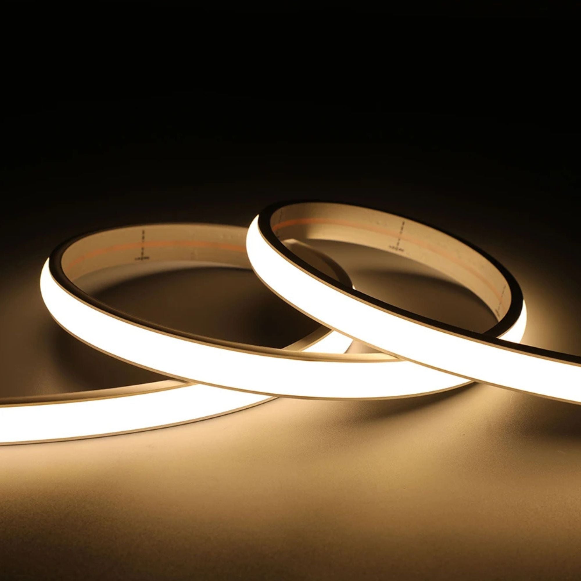 RAB PURELINE 16 ft COB LED Tape Light, IP67, 3500K, 263 Lumens per Foot, 24V